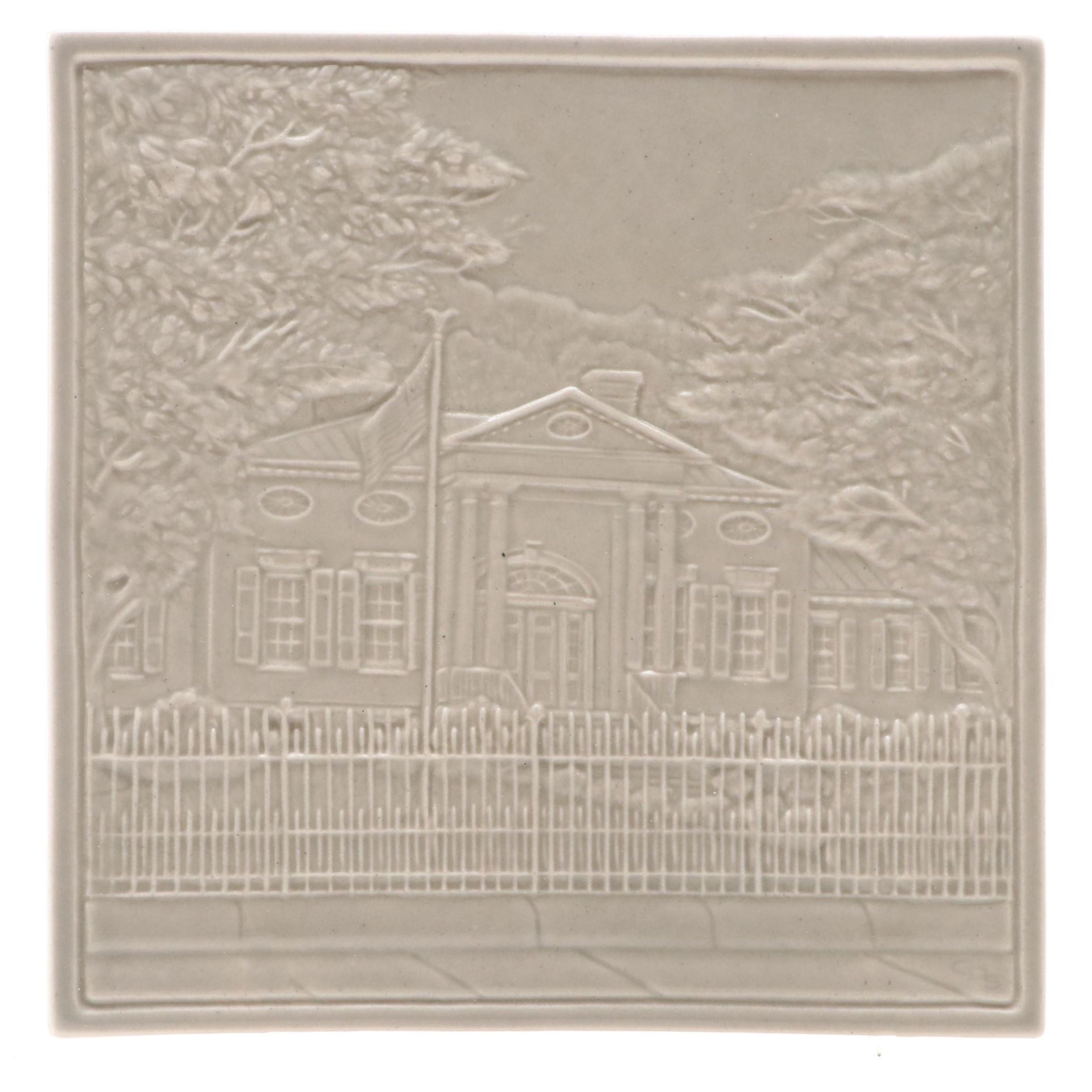 Rookwood Pottery First Edition "Taft Museum of Art" Glazed Ceramic Tile, 2012