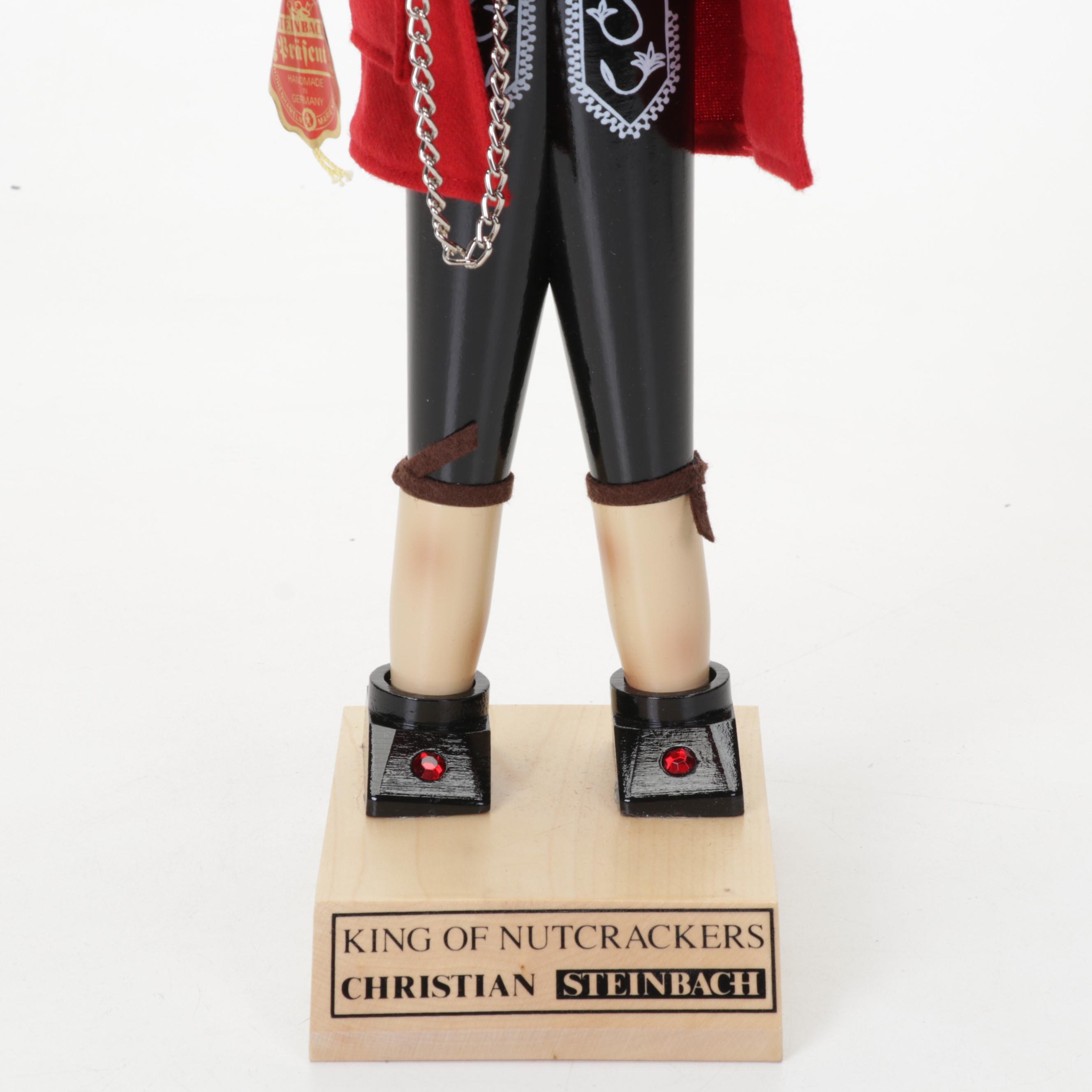 Steinbach Handmade "King of Nutcrackers" Wooden Nutcracker