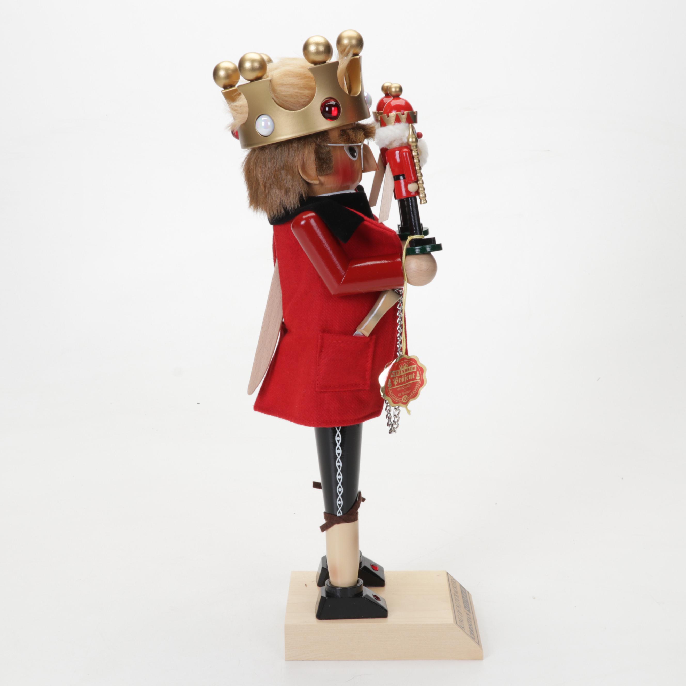 Steinbach Handmade "King of Nutcrackers" Wooden Nutcracker