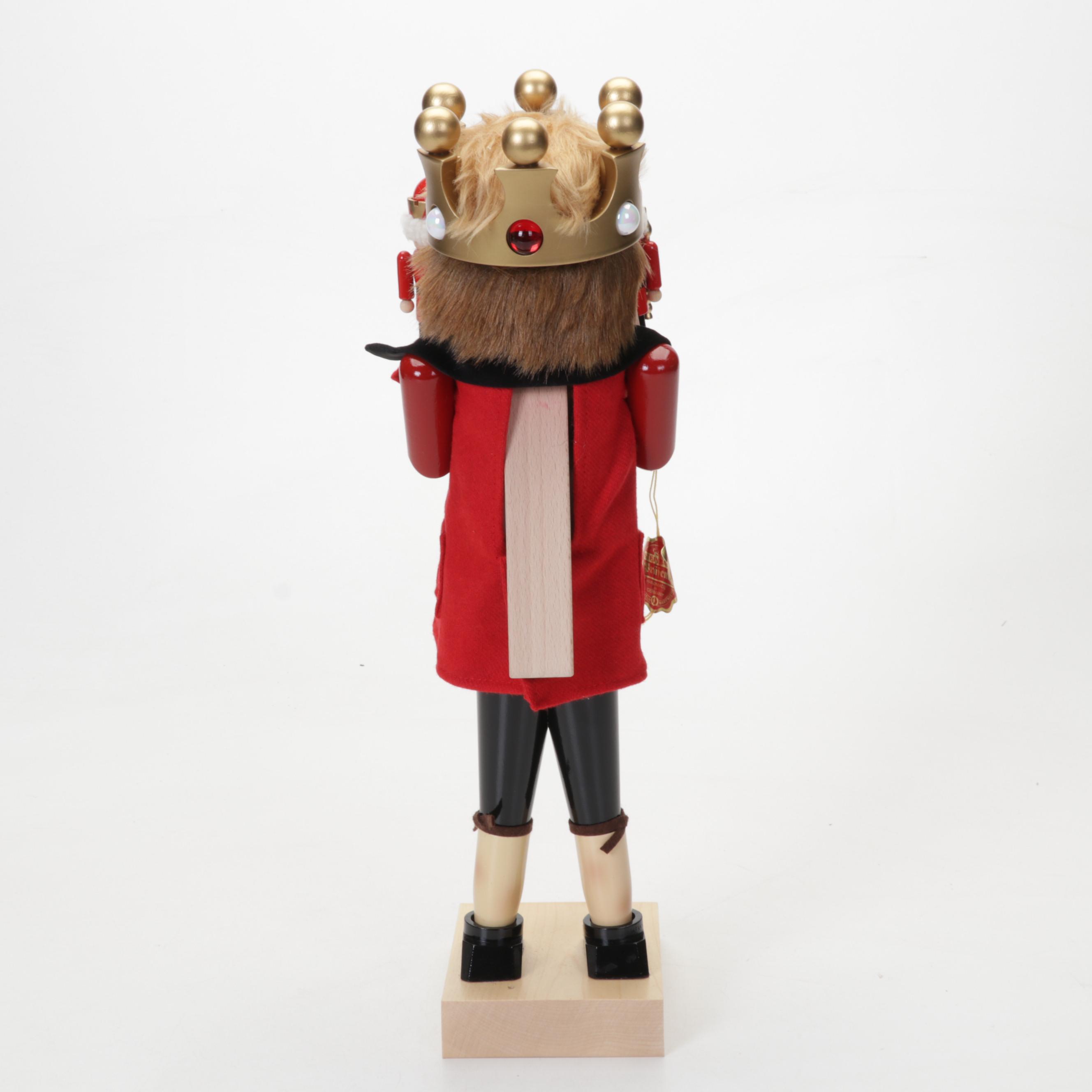 Steinbach Handmade "King of Nutcrackers" Wooden Nutcracker