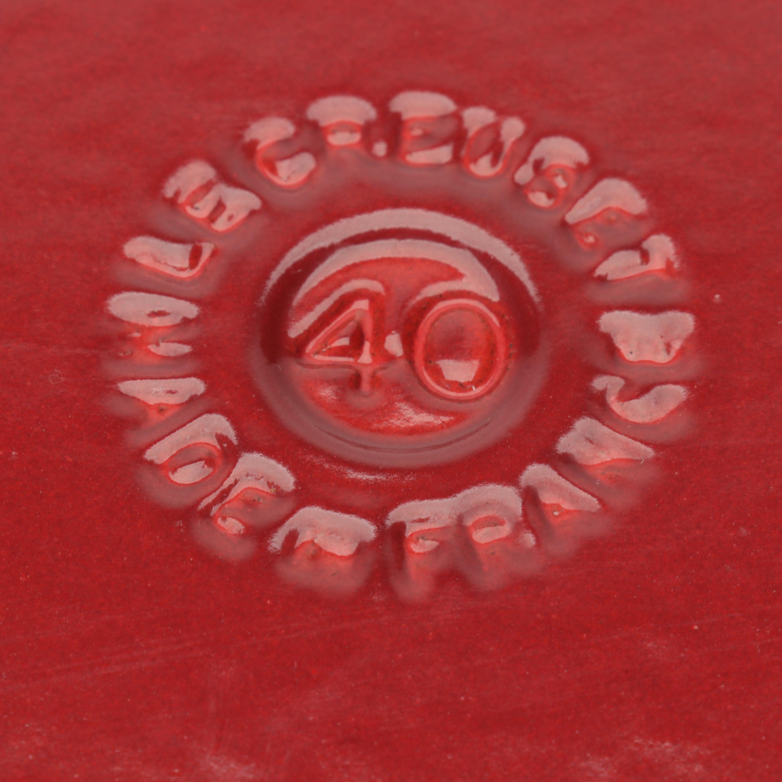 Le Creuset Cerise Enameled Cast Iron Roaster and Rack