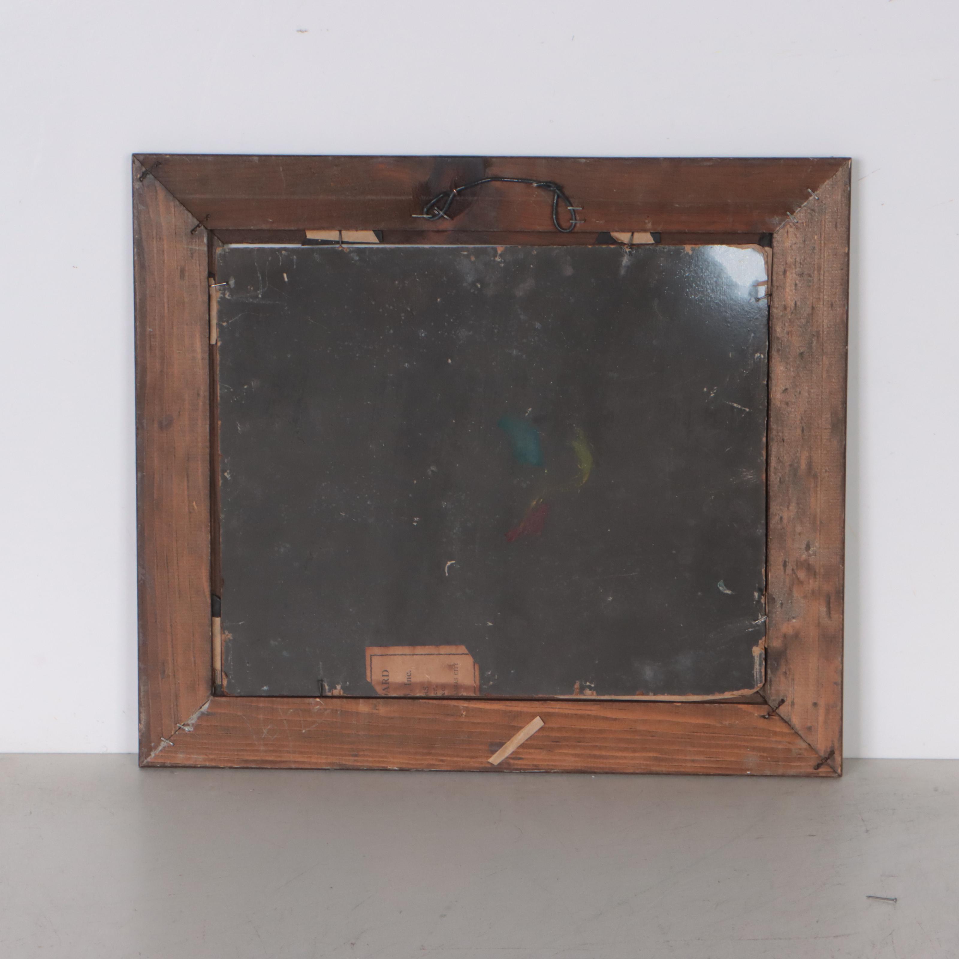 Oil Painting of Verdant Landscape