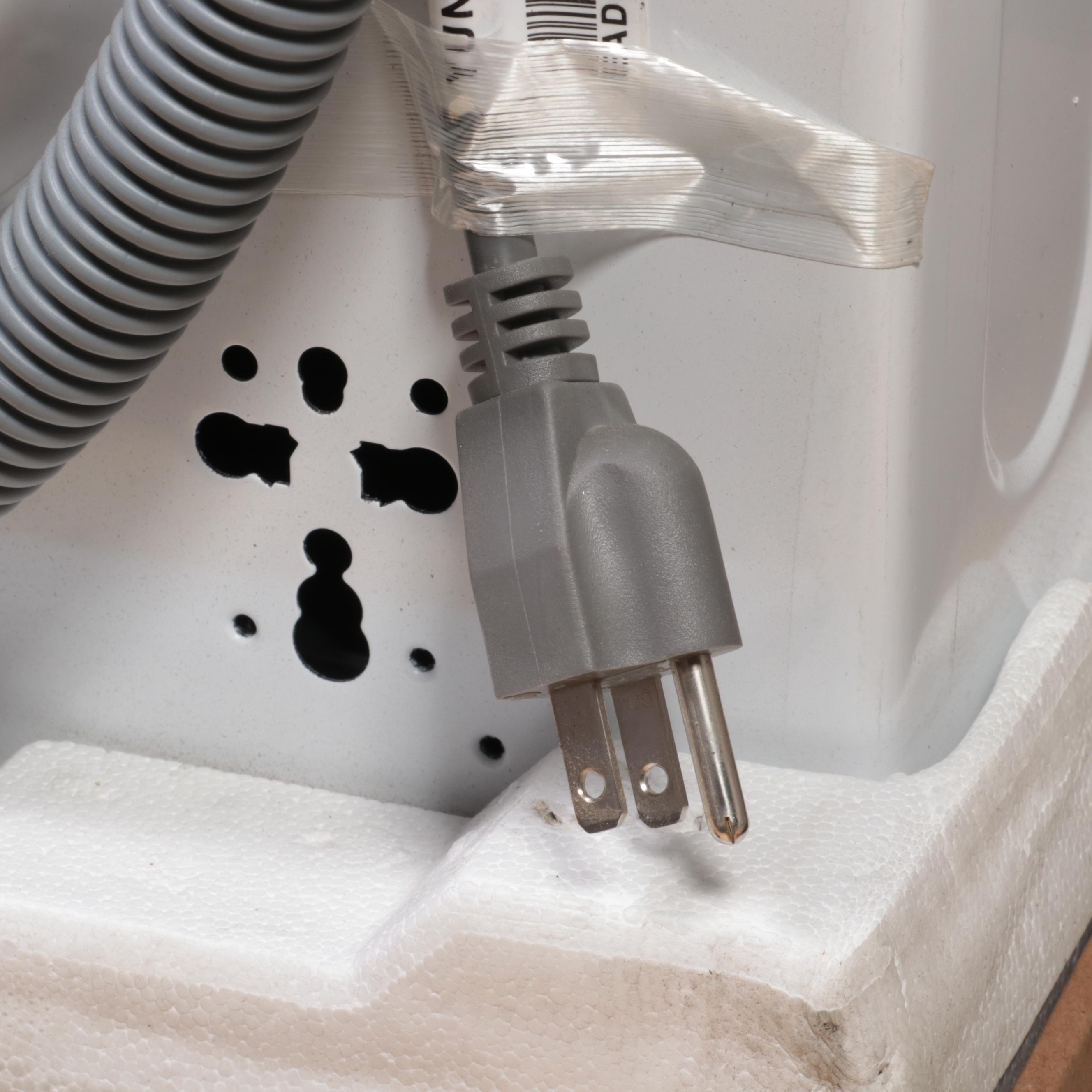 LG 2.4 Cu. Ft. White Smart Compact Front Load All-In-One Washer/Dryer Combo