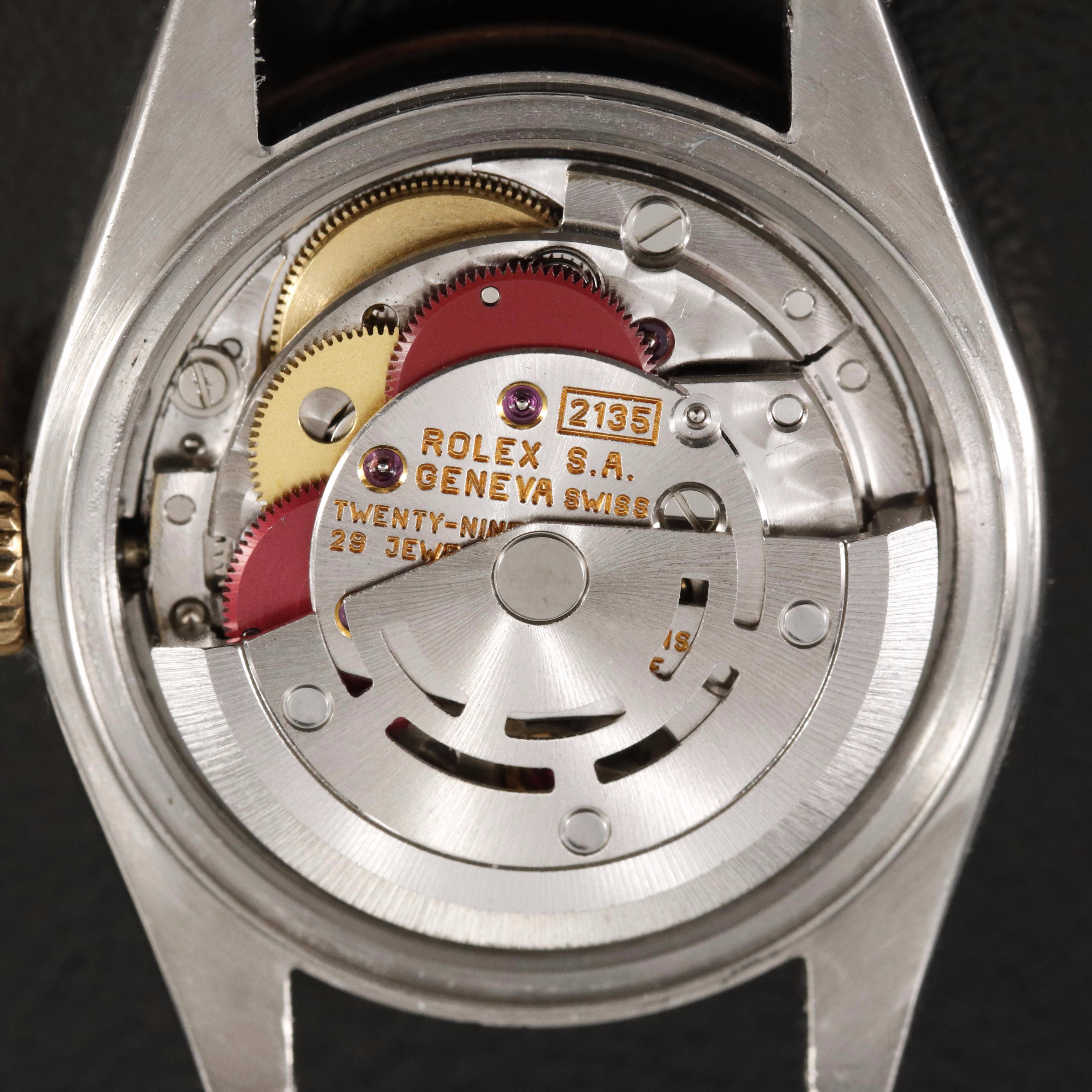 1996 Rolex Oyster Perpetual Datejust 18K and Stainless Steel Watch