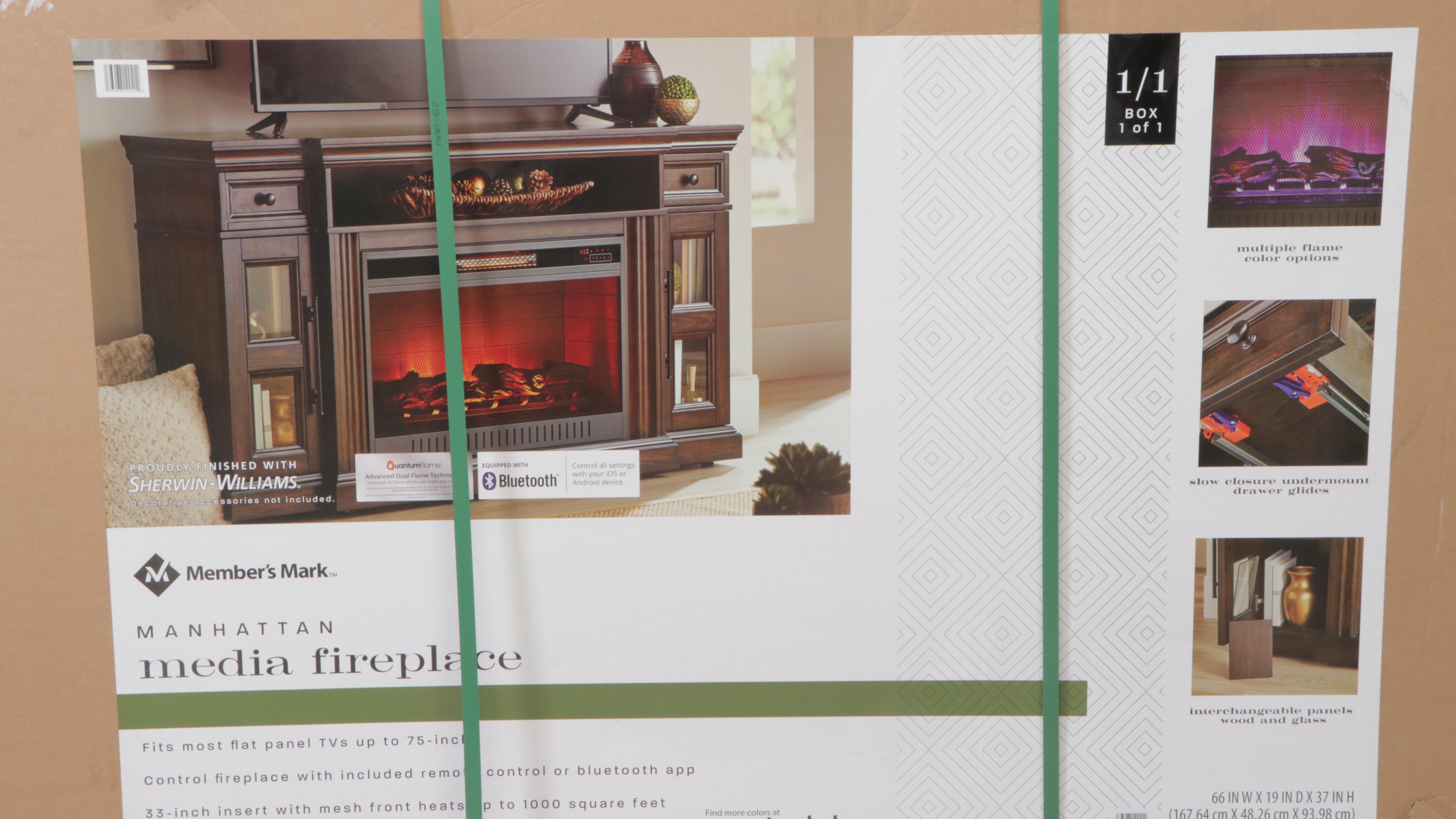 Member's Mark Manhattan Media Fireplace