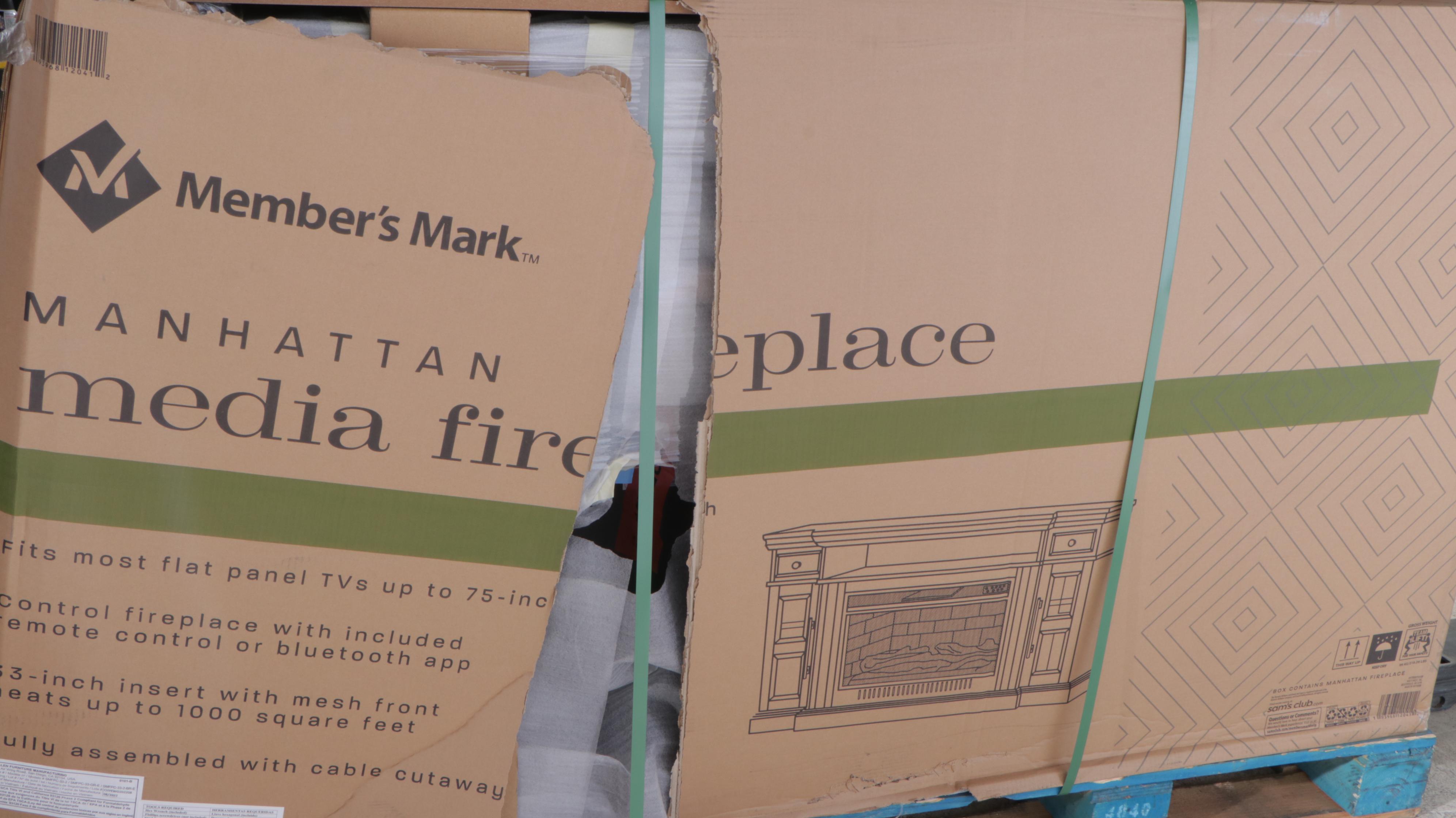 Member's Mark Manhattan Media Fireplace