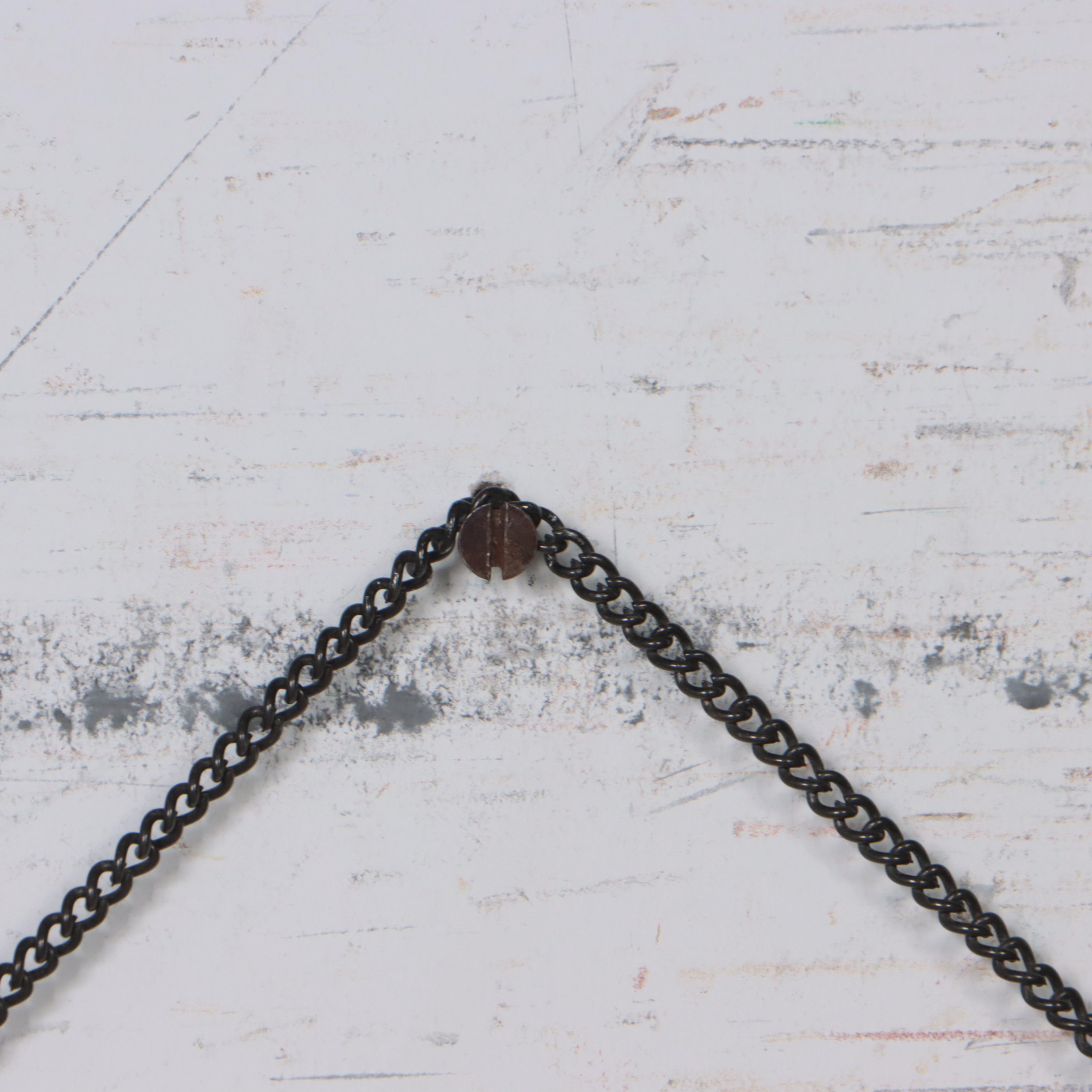 Stained Glass Hanging Window Panel Medallion