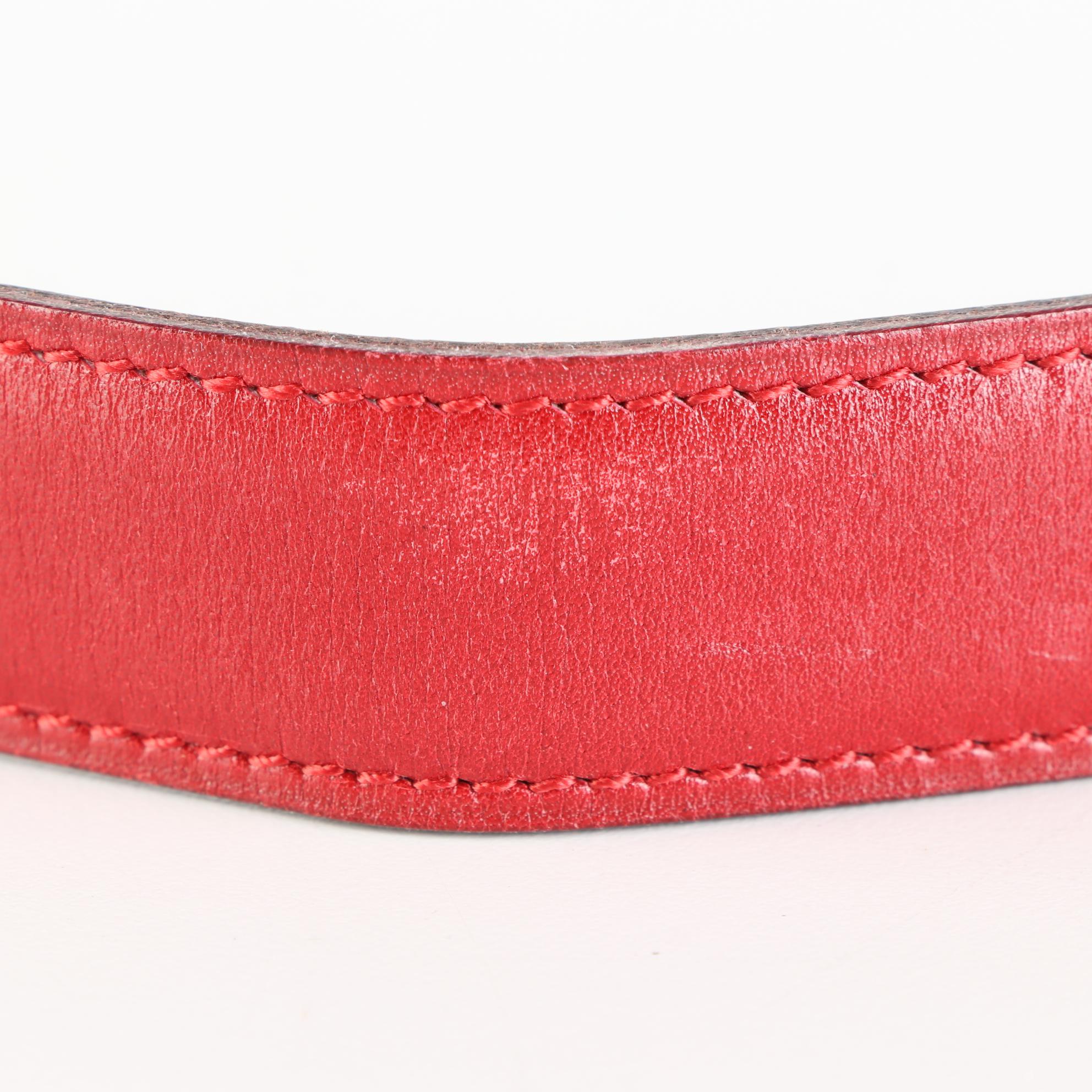 Hermès H Buckle Reversible Belt in Box Calf and Clemence Leather