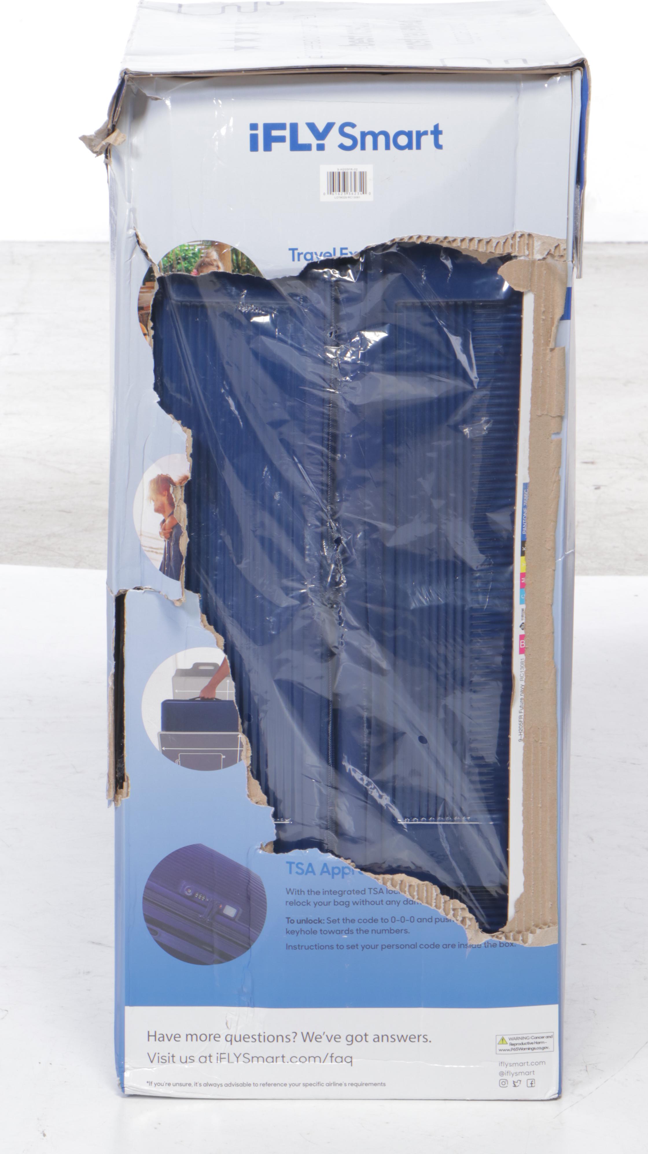 iFLY Smart Antibacterial Two-Piece Luggage Set