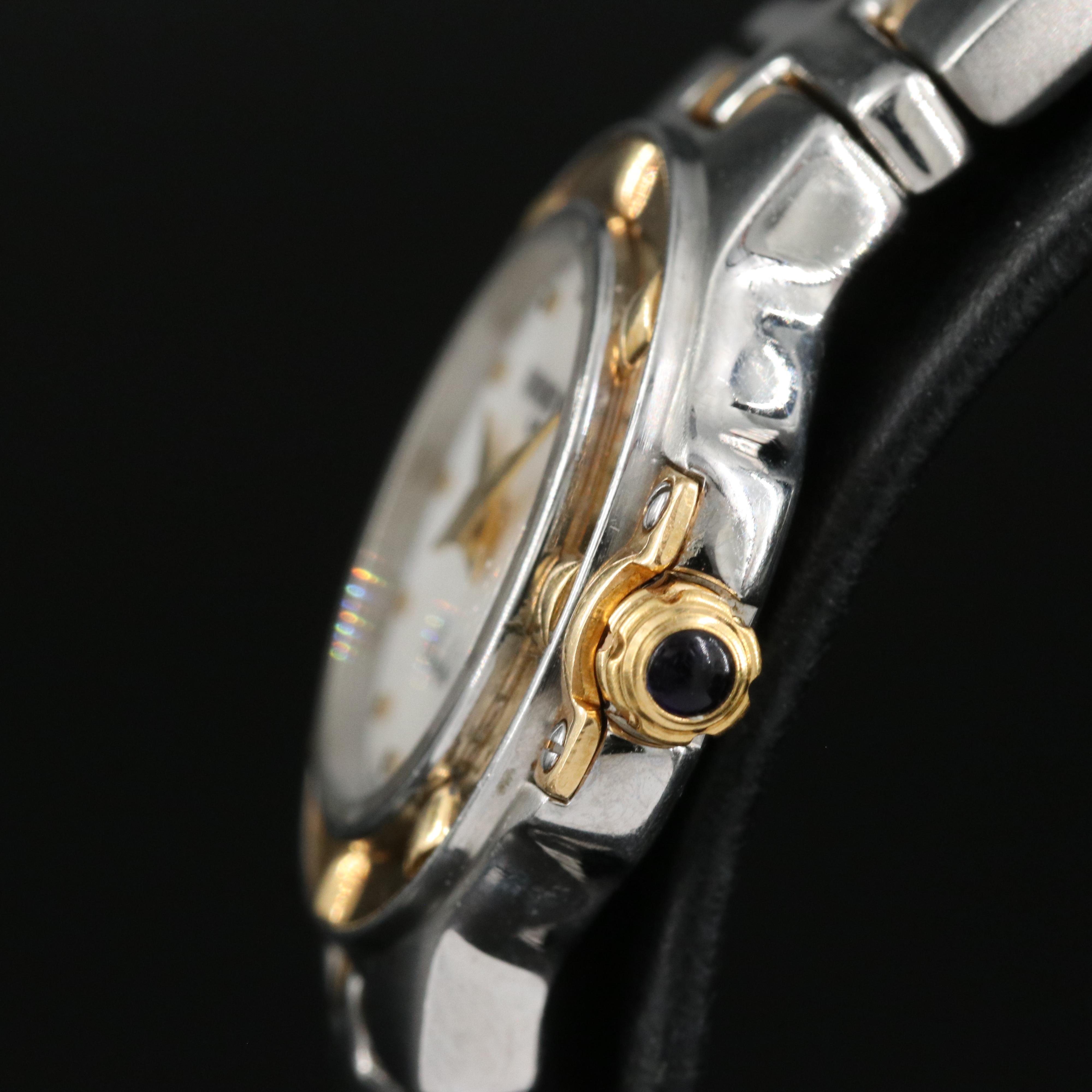 Raymond Weil Parsifal Mother of Pearl Dial Two -Tone Watch