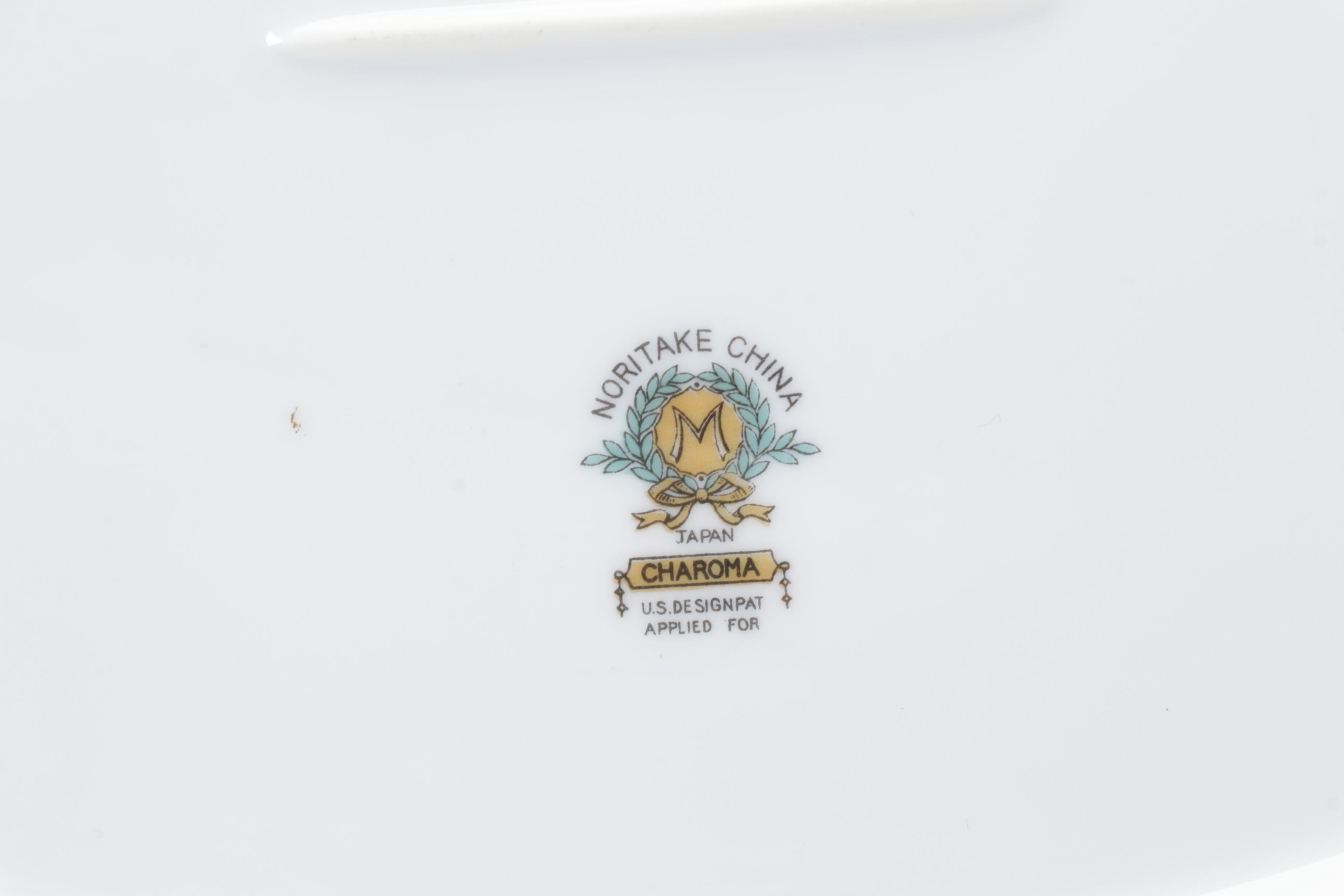 Noritake "Charoma" Porcelain Service and Dinnerware, Setting for Twelve