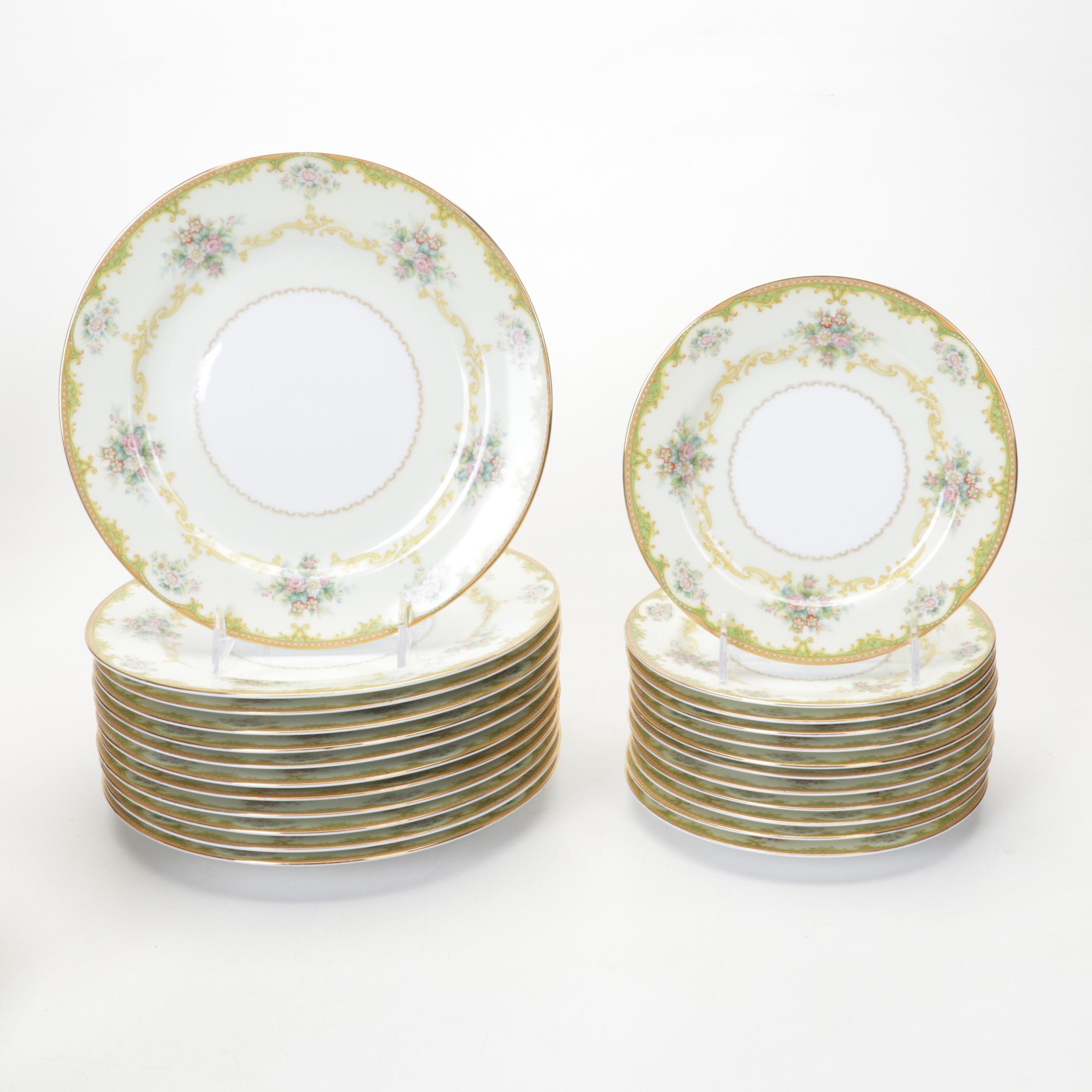 Noritake "Charoma" Porcelain Service and Dinnerware, Setting for Twelve