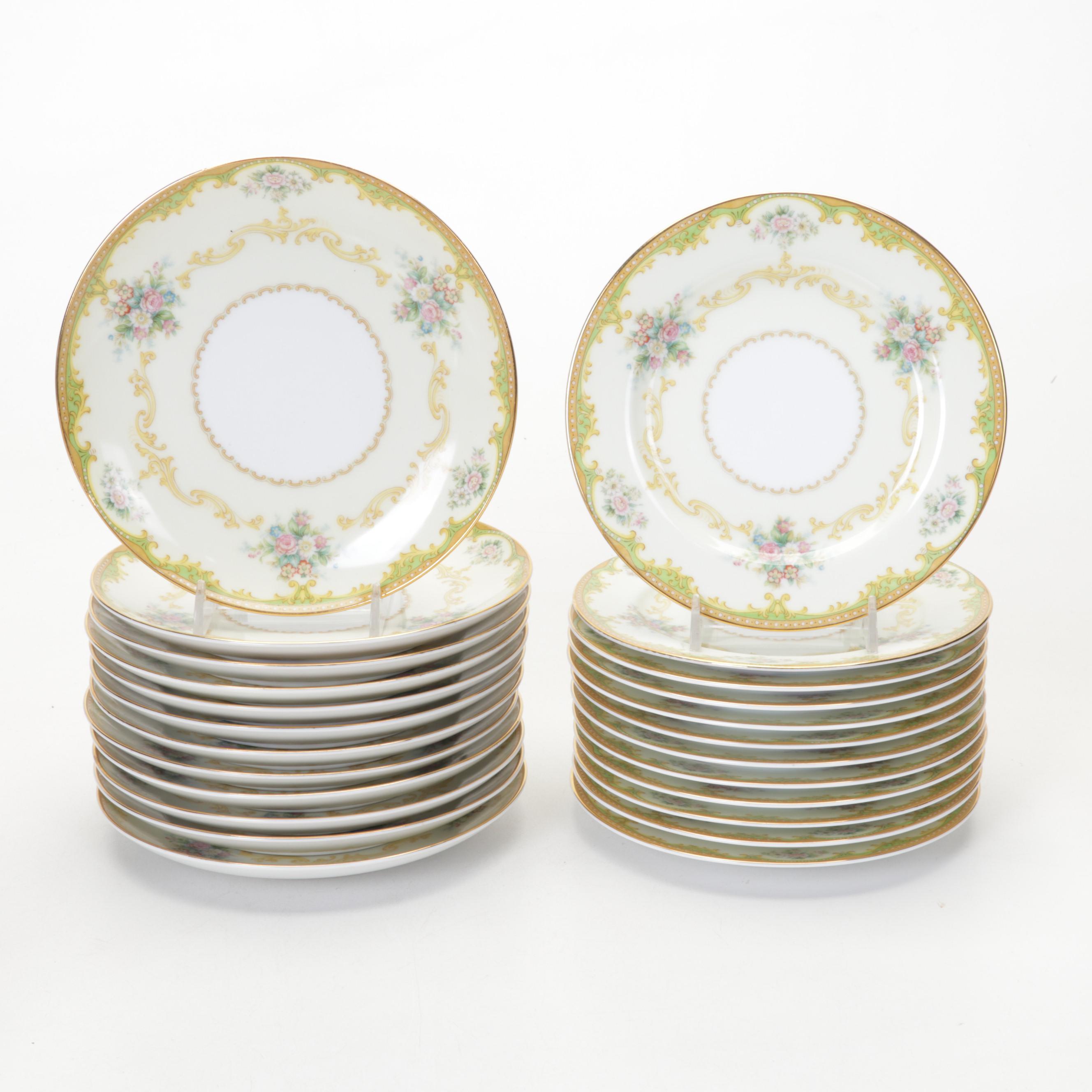 Noritake "Charoma" Porcelain Service and Dinnerware, Setting for Twelve