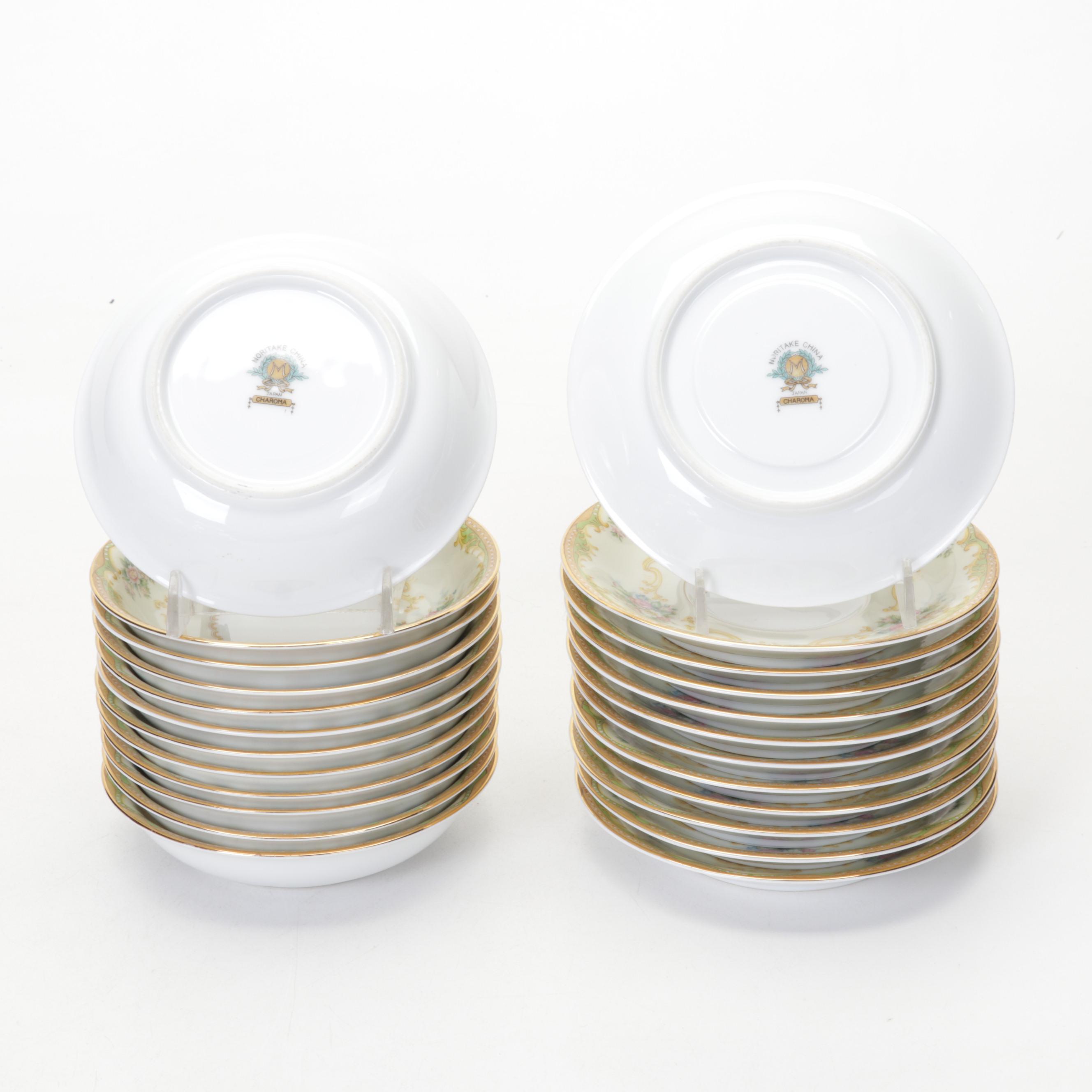 Noritake "Charoma" Porcelain Service and Dinnerware, Setting for Twelve