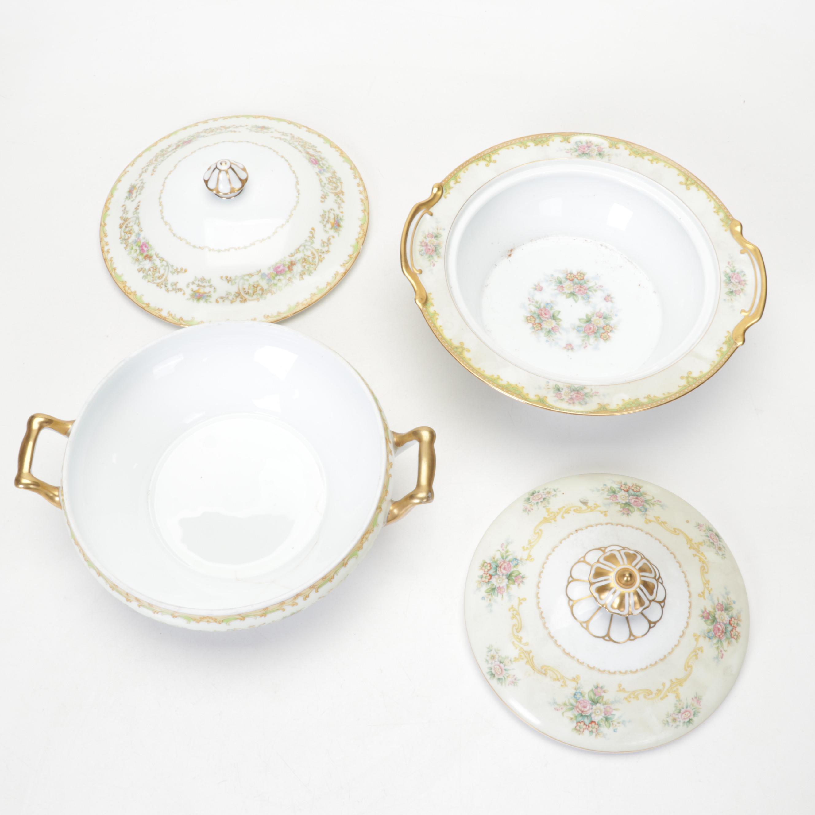 Noritake "Charoma" Porcelain Service and Dinnerware, Setting for Twelve