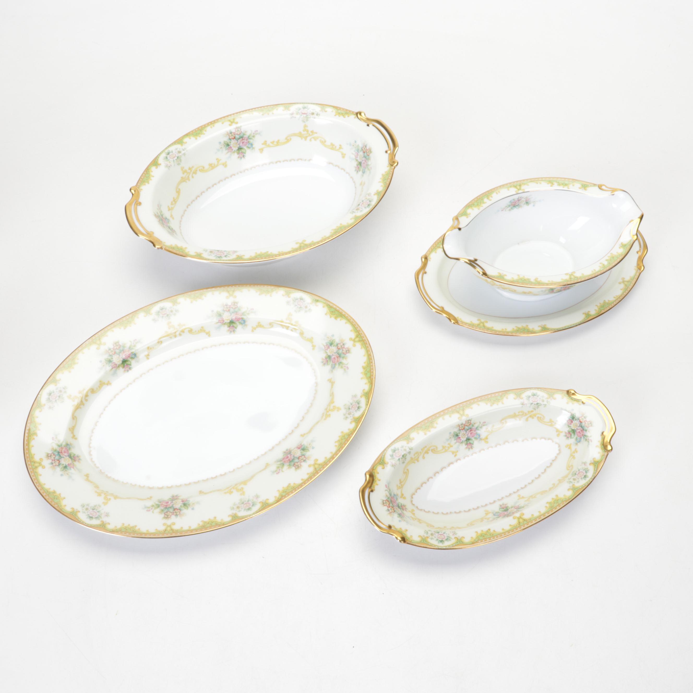 Noritake "Charoma" Porcelain Service and Dinnerware, Setting for Twelve