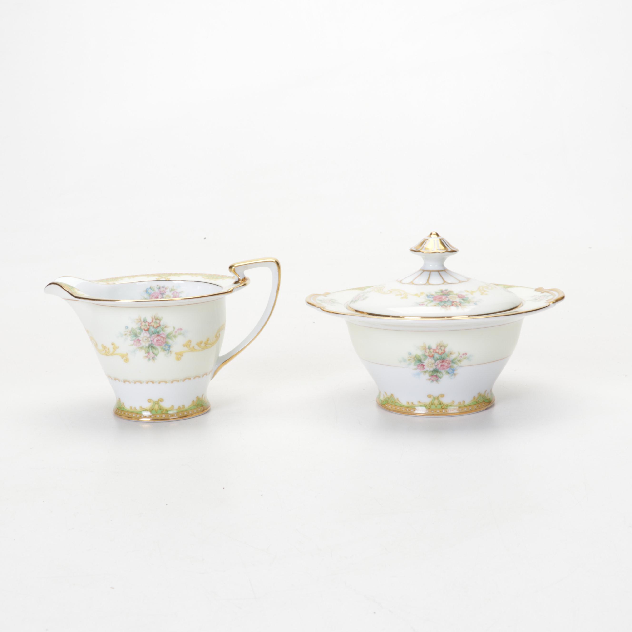 Noritake "Charoma" Porcelain Service and Dinnerware, Setting for Twelve