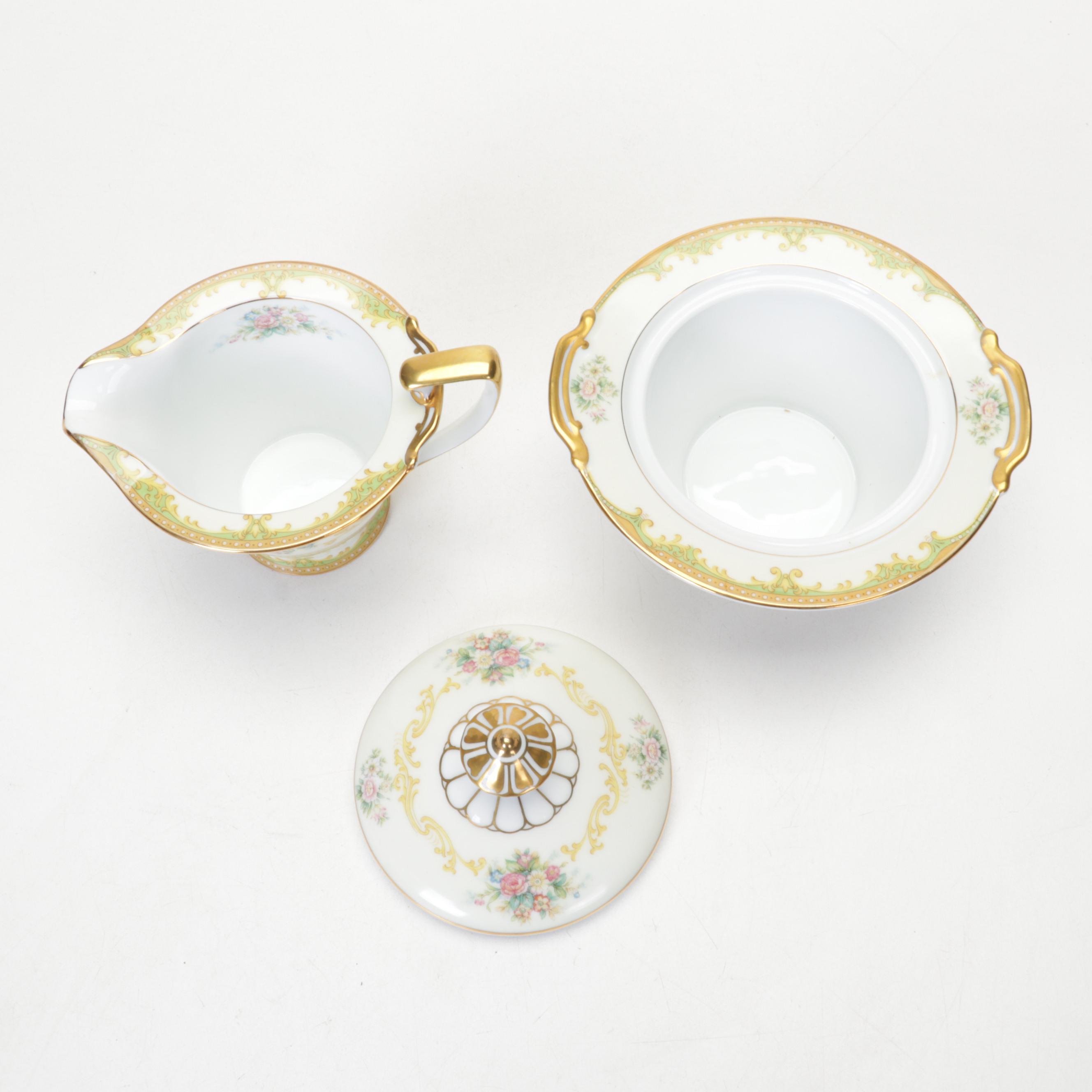 Noritake "Charoma" Porcelain Service and Dinnerware, Setting for Twelve