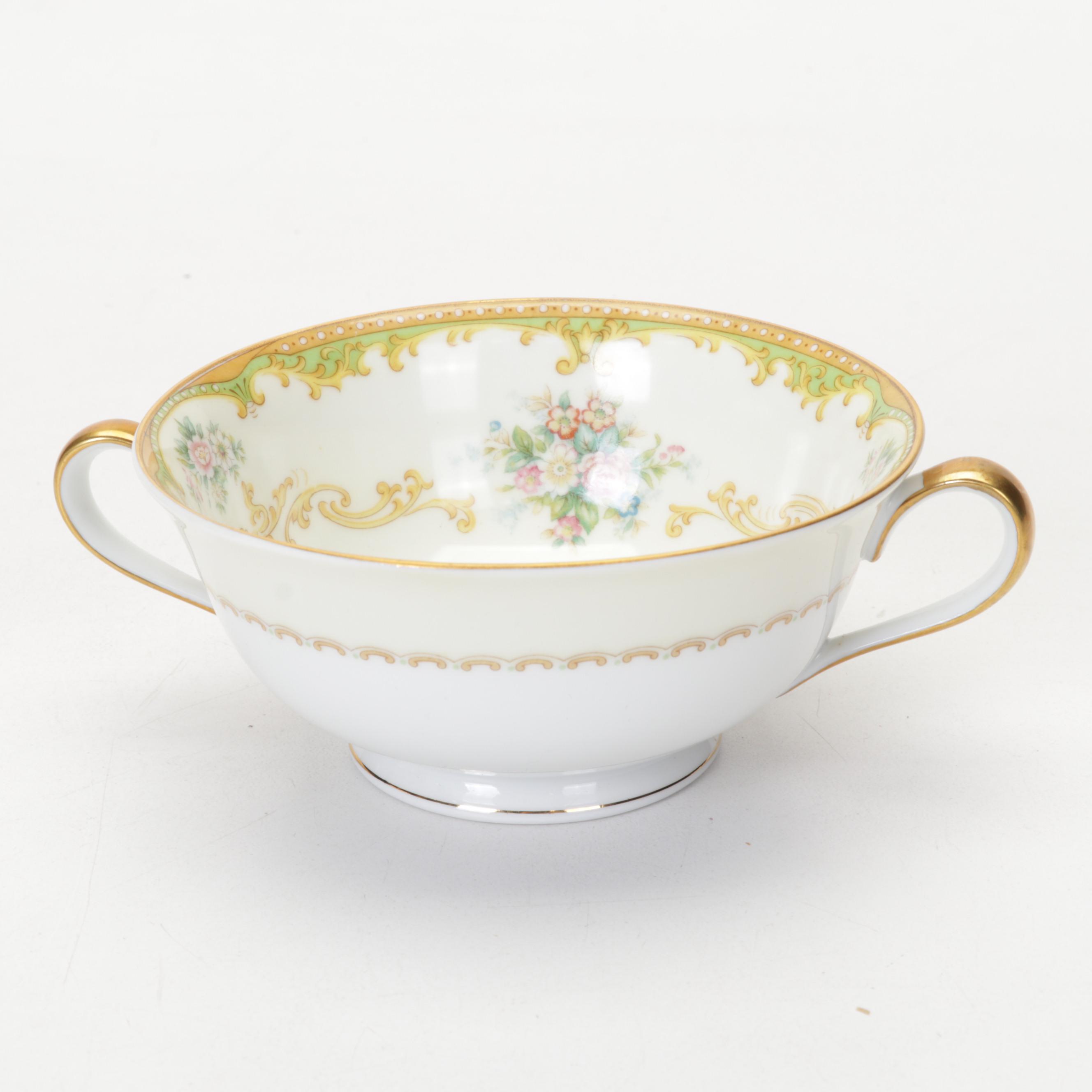 Noritake "Charoma" Porcelain Service and Dinnerware, Setting for Twelve