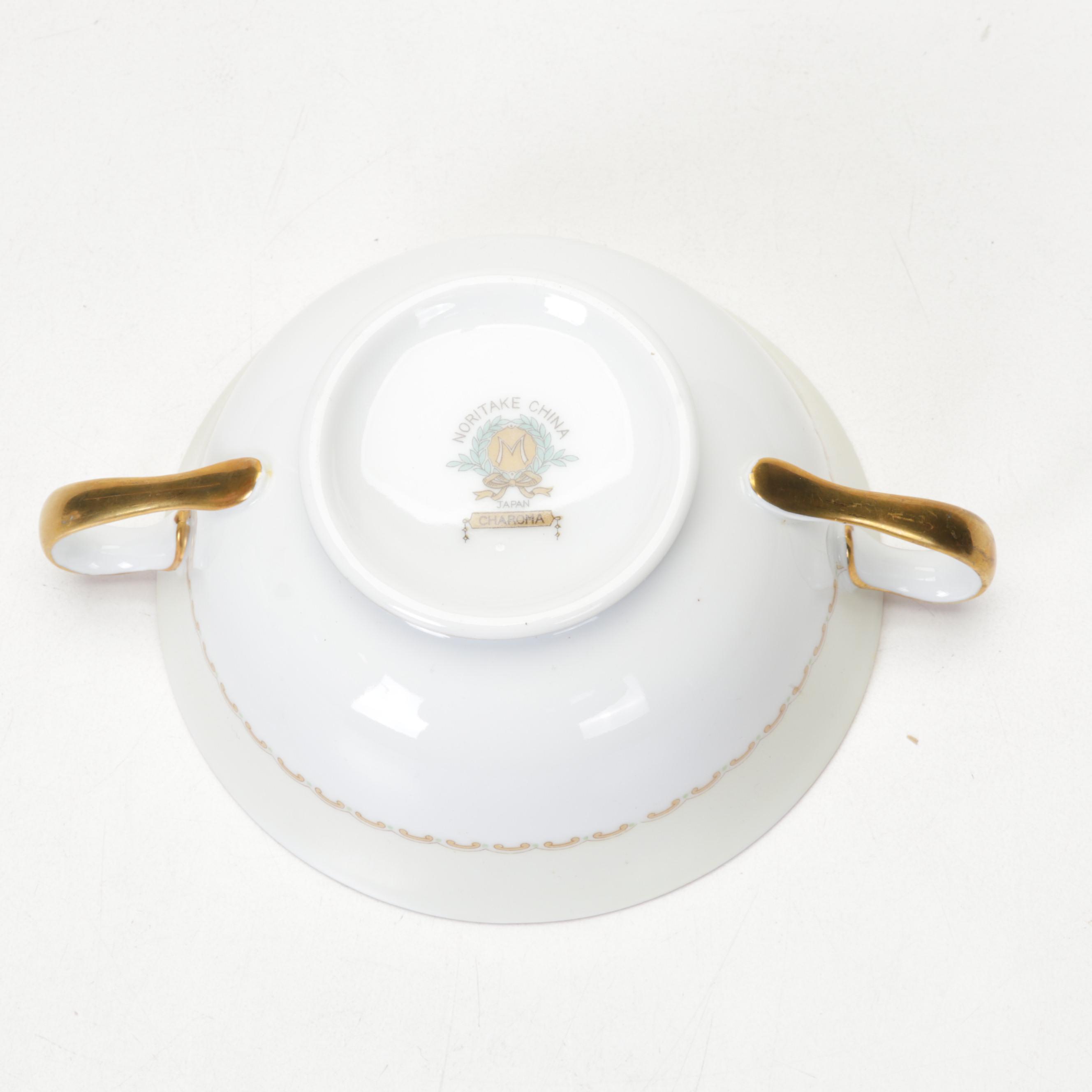 Noritake "Charoma" Porcelain Service and Dinnerware, Setting for Twelve