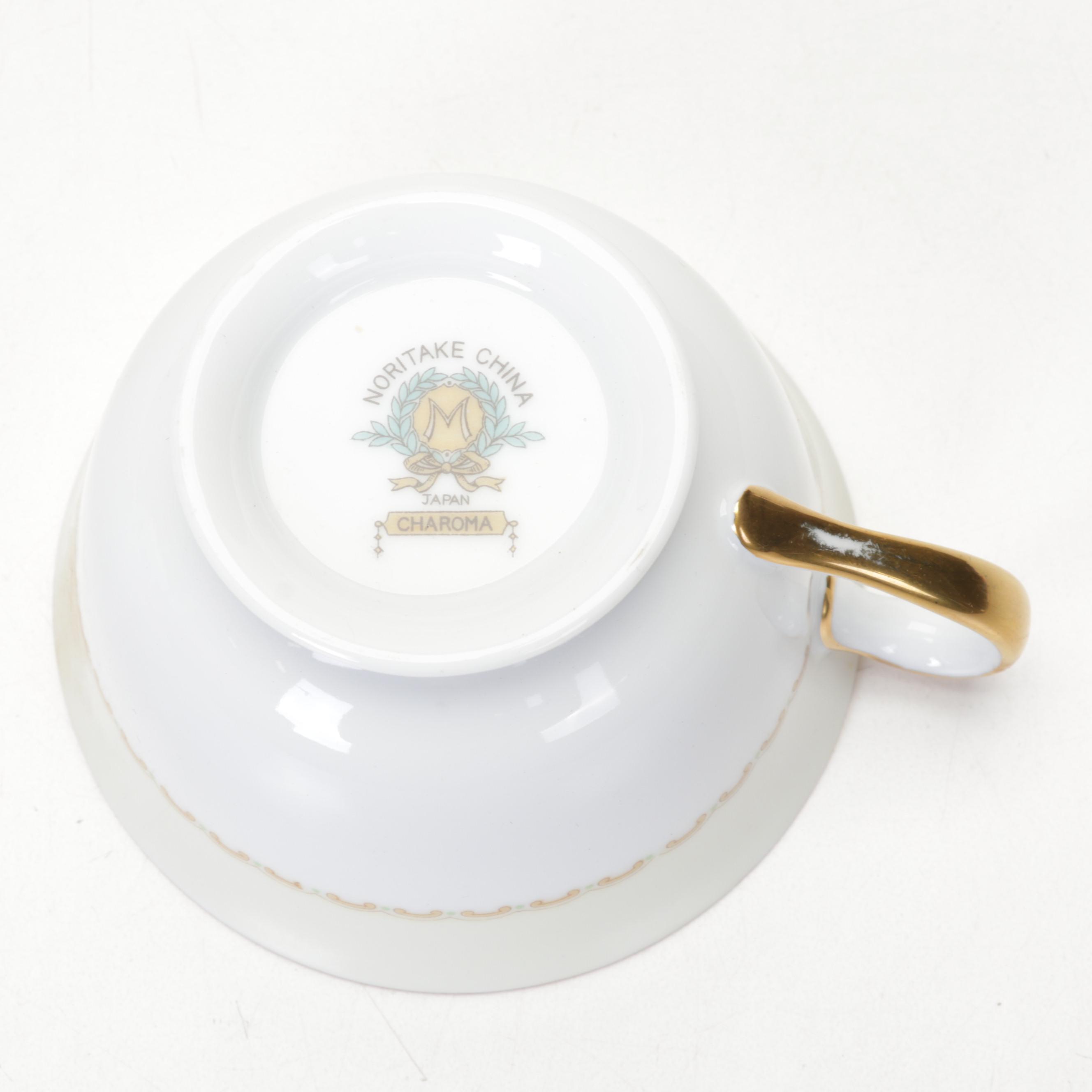 Noritake "Charoma" Porcelain Service and Dinnerware, Setting for Twelve