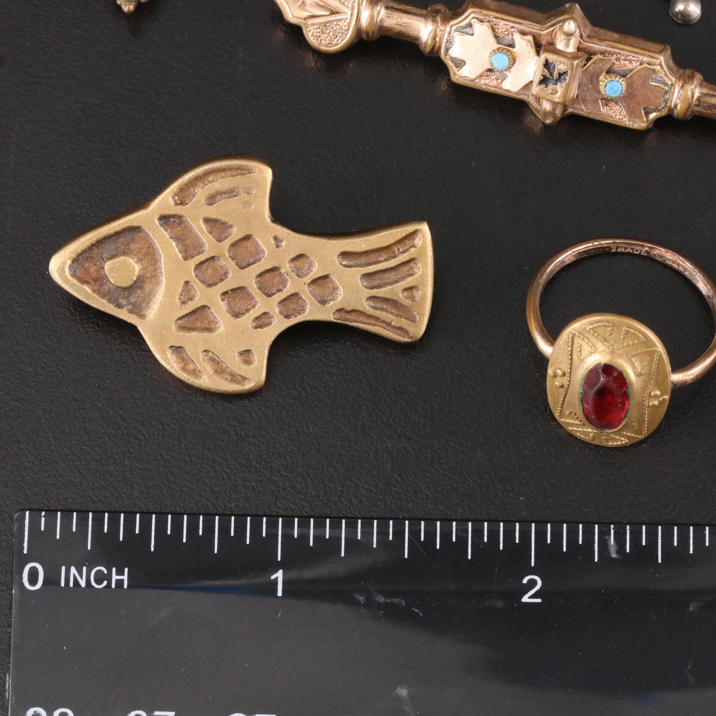 Jewelry Collection of Different Eras, Origins and Materials