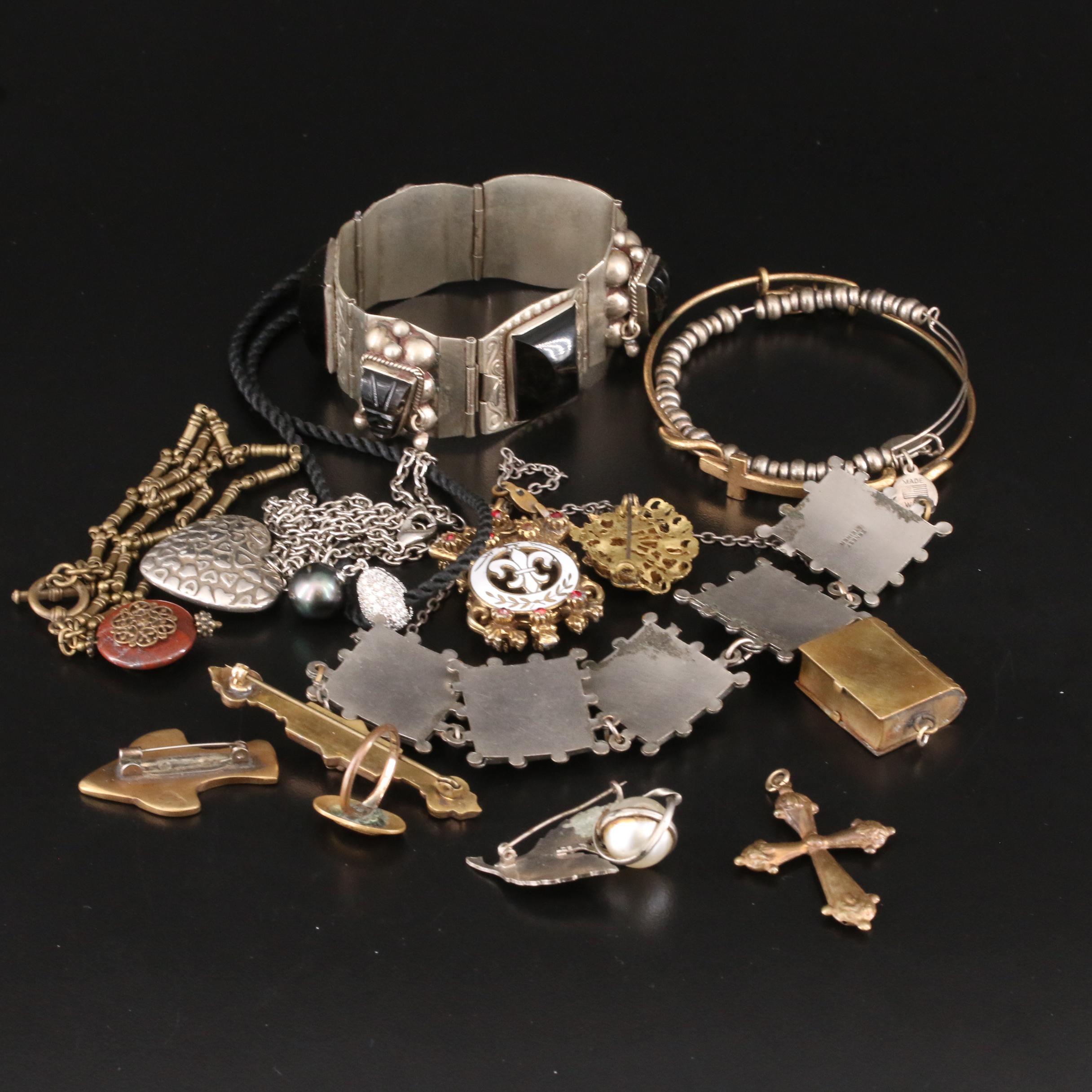 Jewelry Collection of Different Eras, Origins and Materials