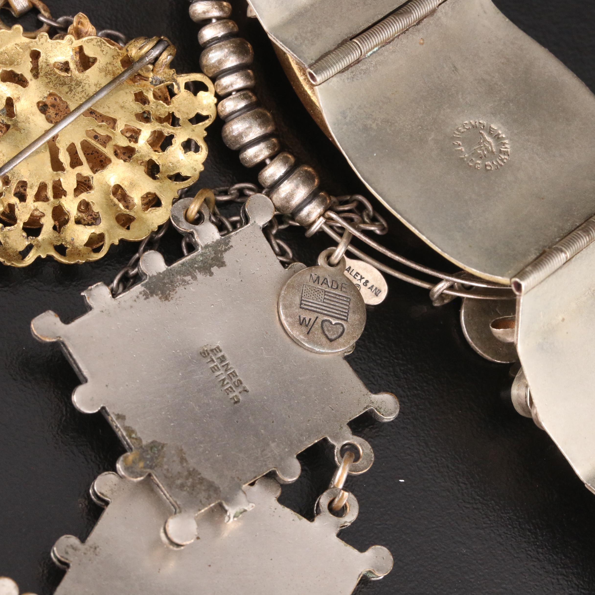 Jewelry Collection of Different Eras, Origins and Materials