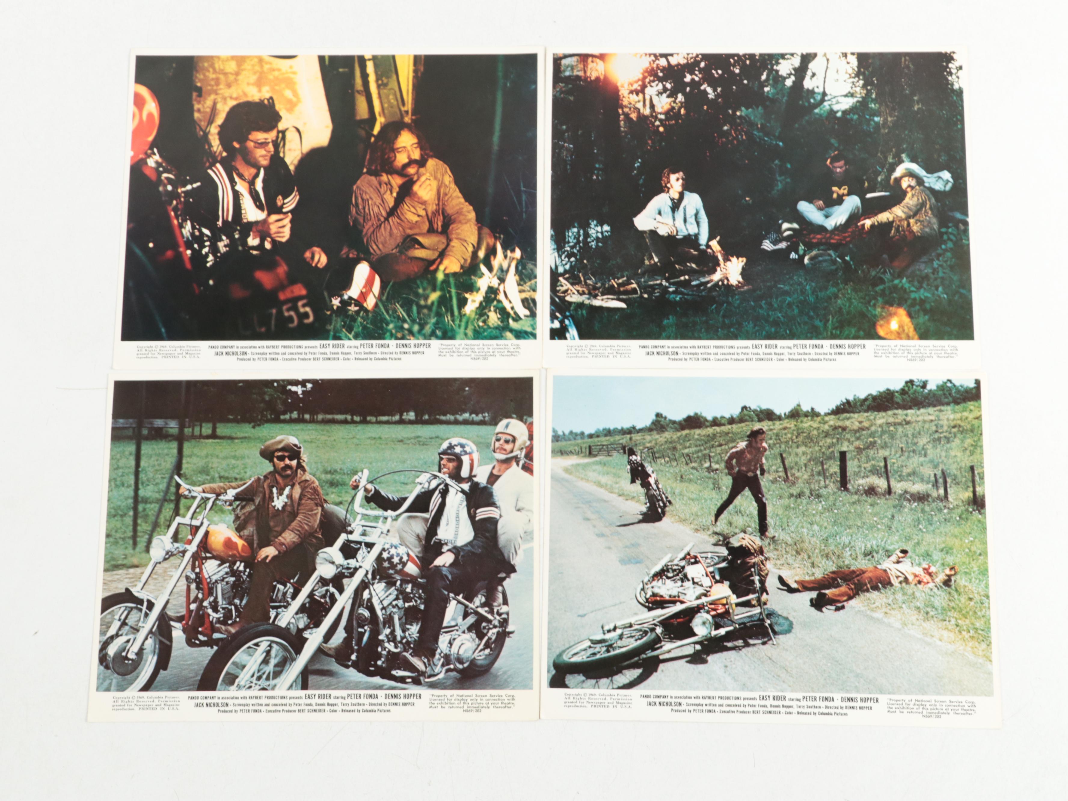 "Easy Rider" Movie Scene Publicity Stills, 1969