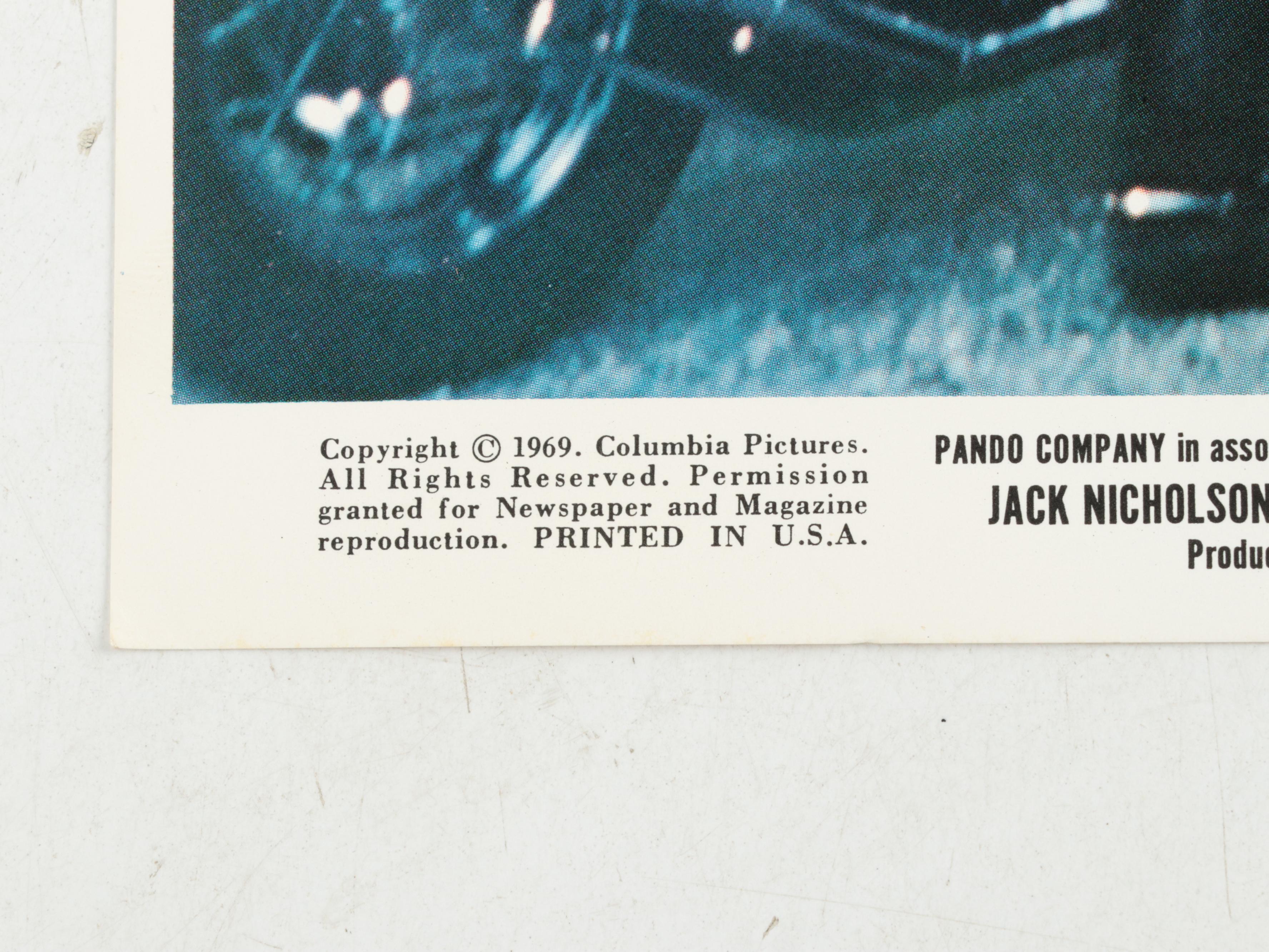 "Easy Rider" Movie Scene Publicity Stills, 1969