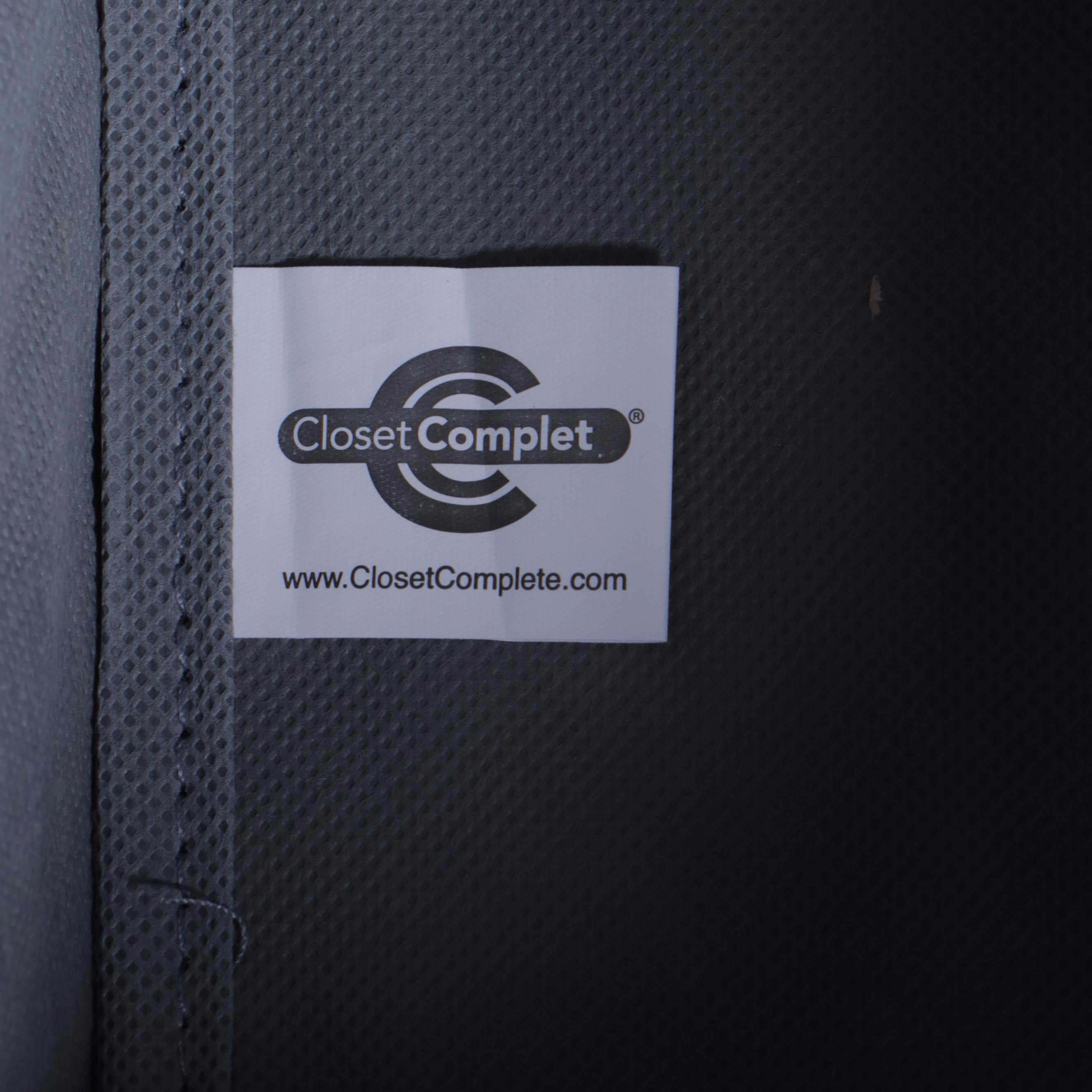 Four Closet Complete Foldable Fabric Cube Organizer Bins