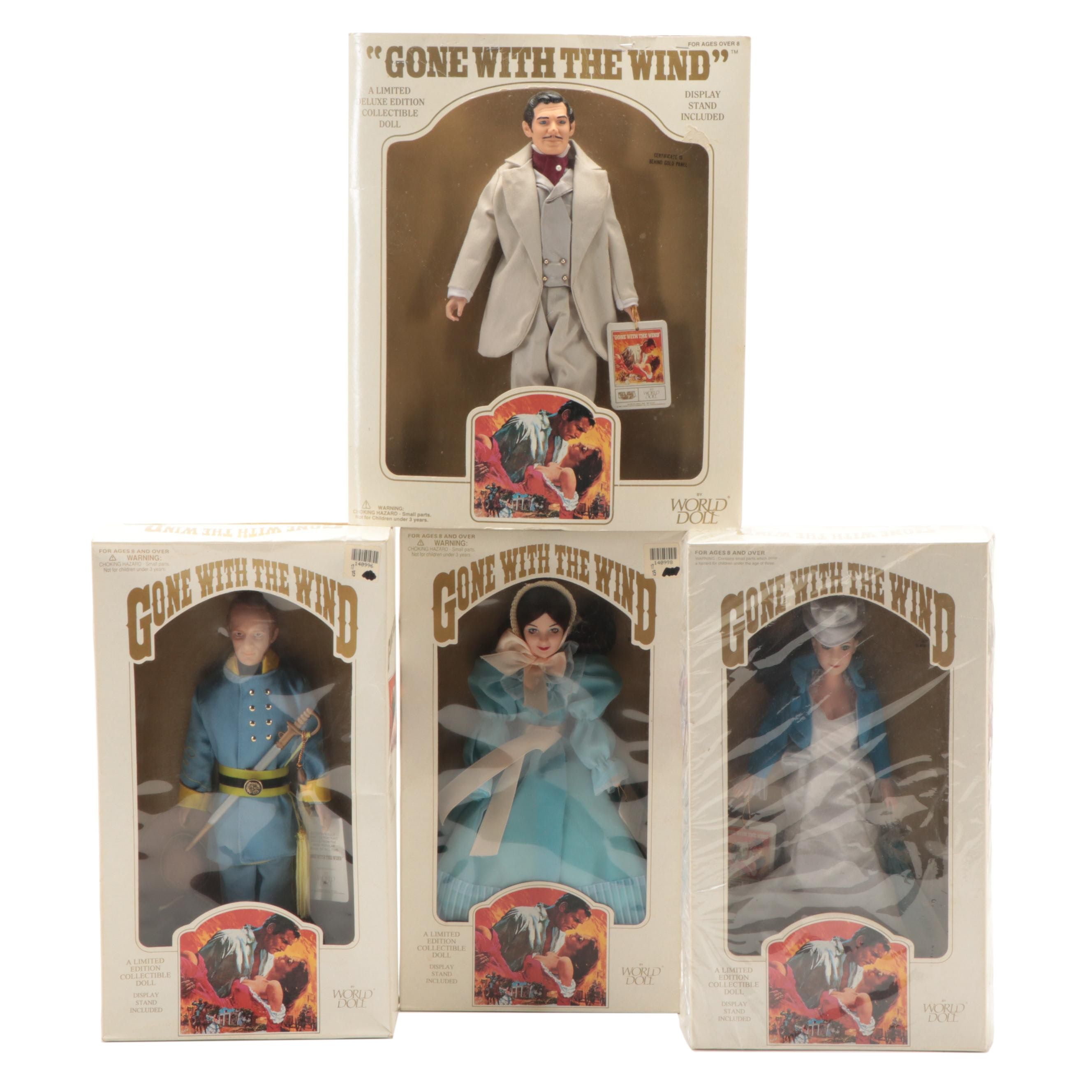 World Doll Scarlett, Rhett Butler, and Other "Gone with the Wind" Dolls