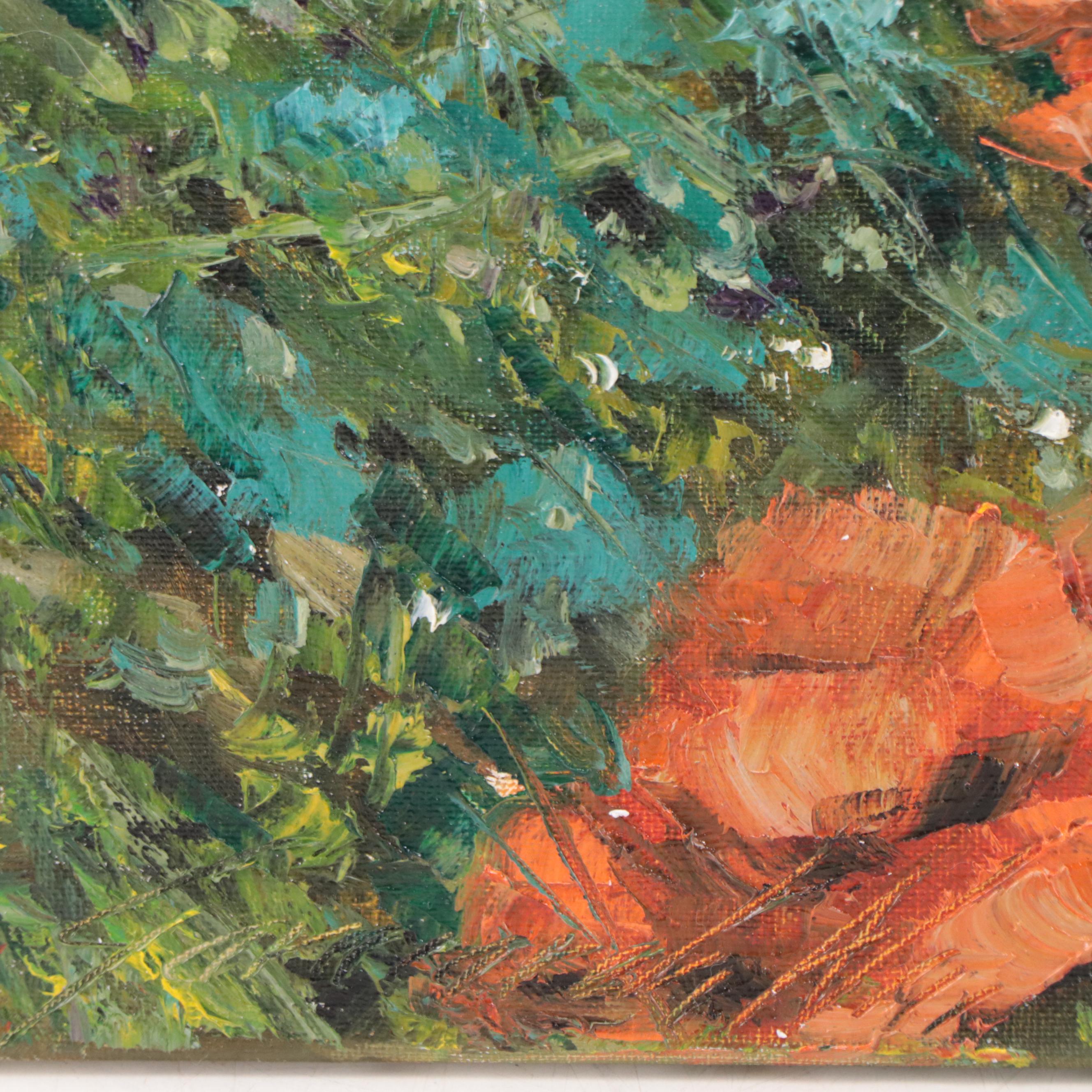 Garncarek Aleksander Oil Painting "Maki Na Tące," 2022