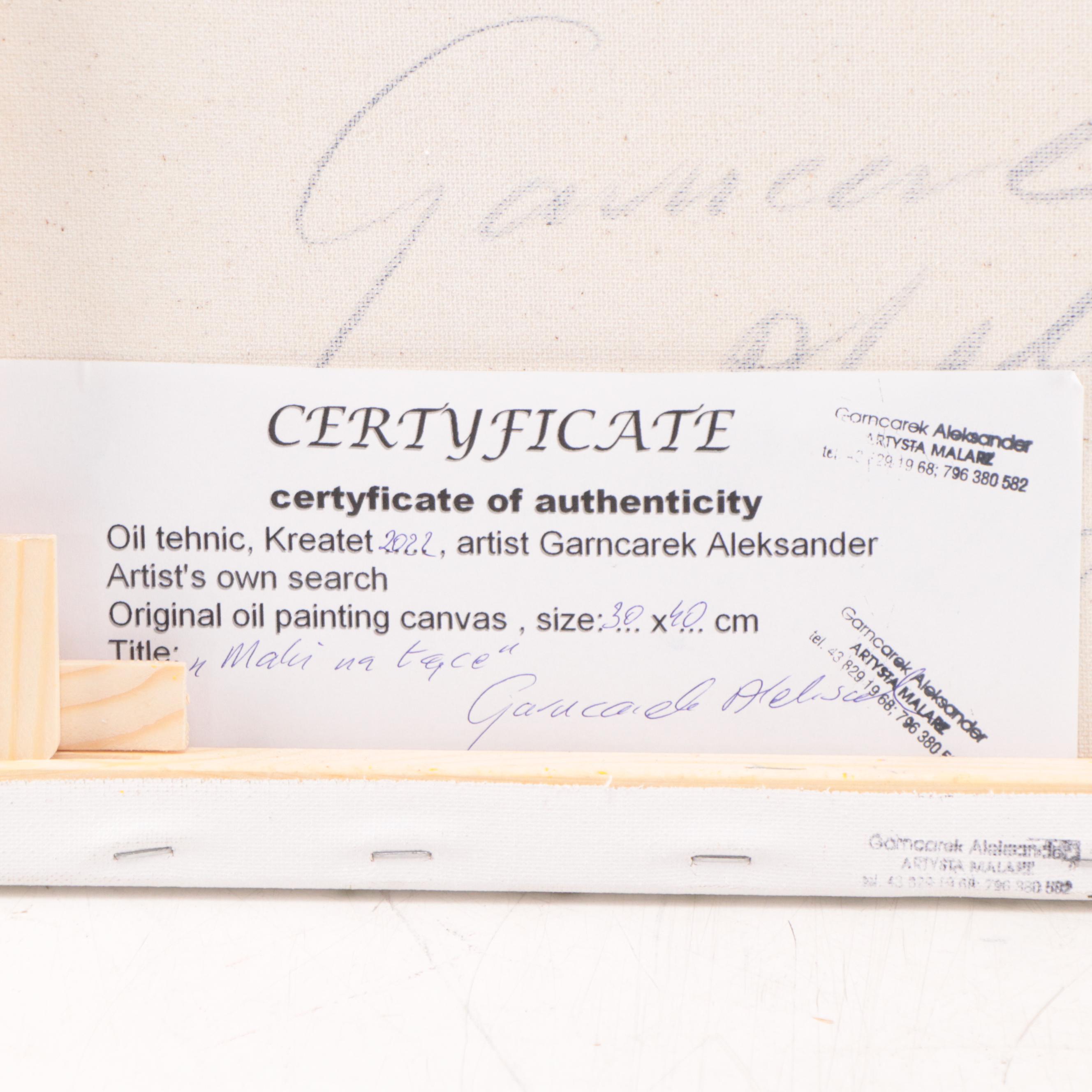 Garncarek Aleksander Oil Painting "Maki Na Tące," 2022