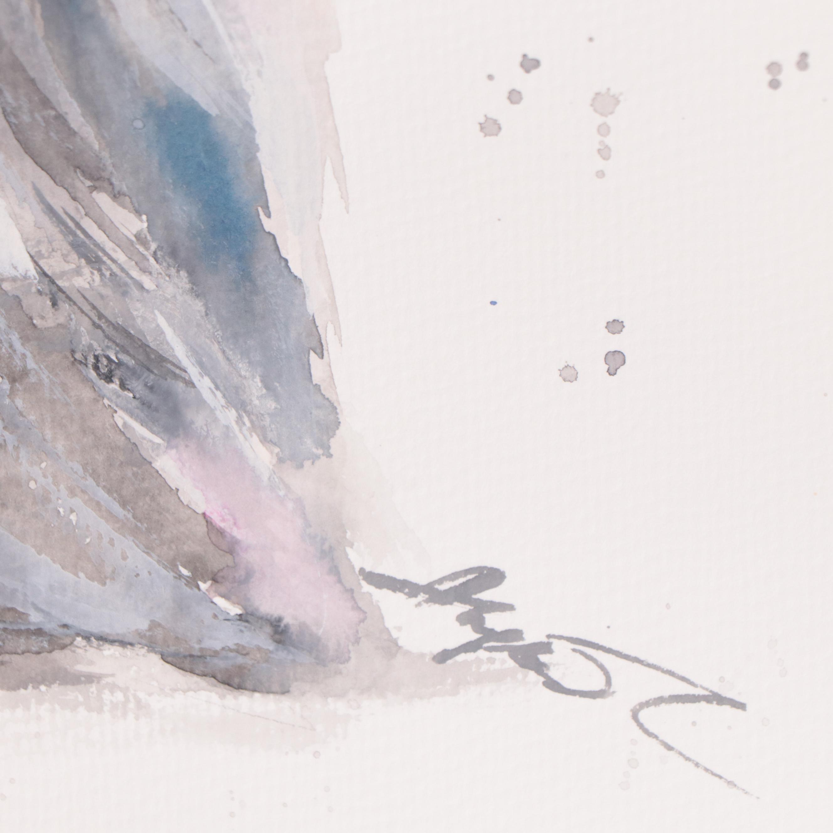 Anne Gorywine Watercolor Painting of Cat, 2022