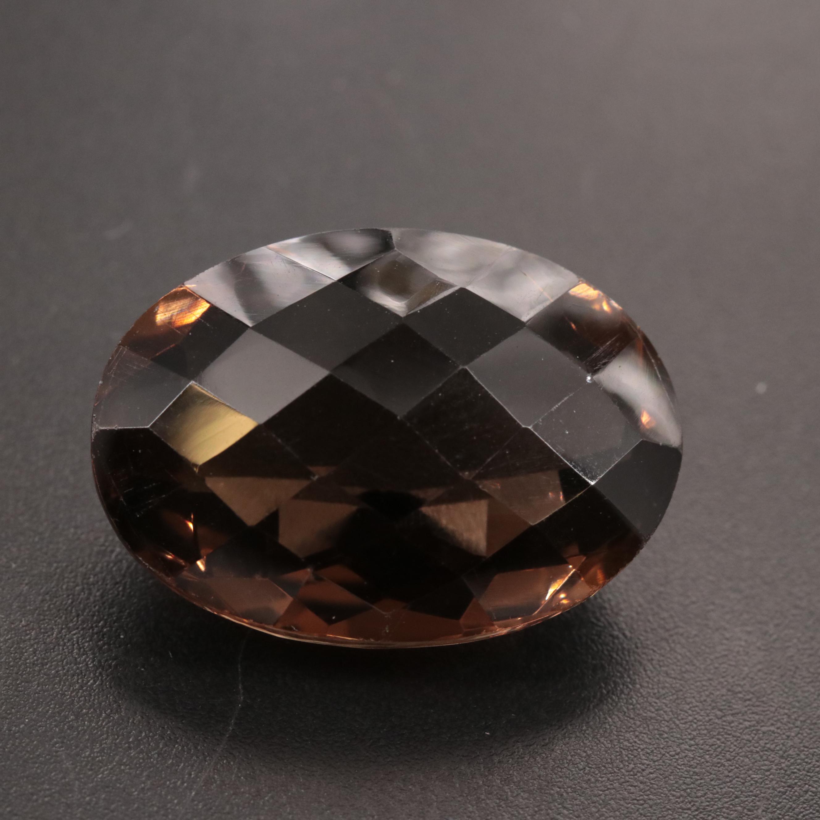 Loose 34.74 CT Smoky Quartz