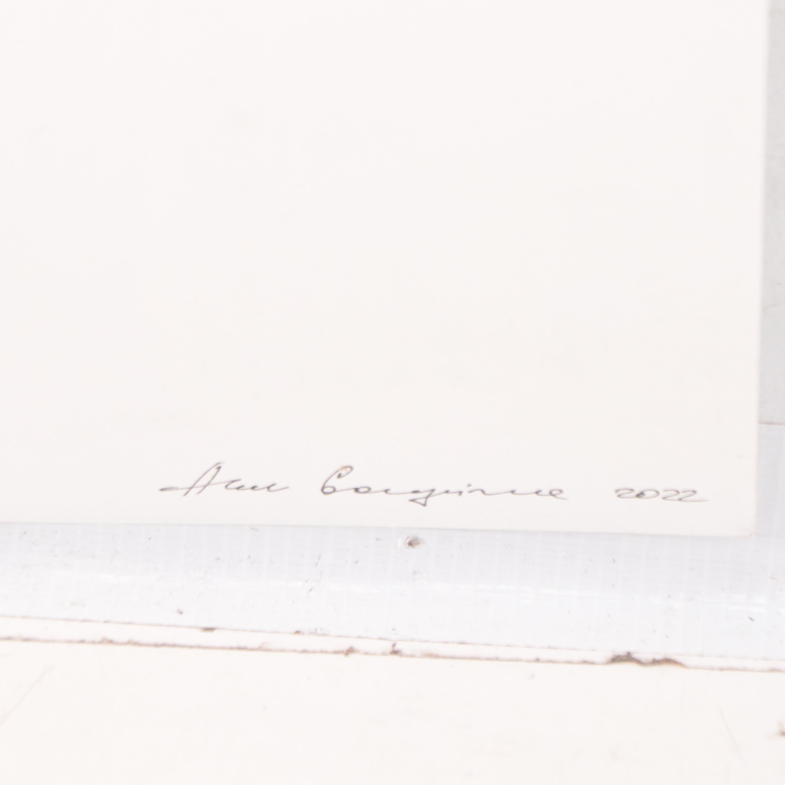 Anne Gorywine Watercolor Painting of Elephant, 2022