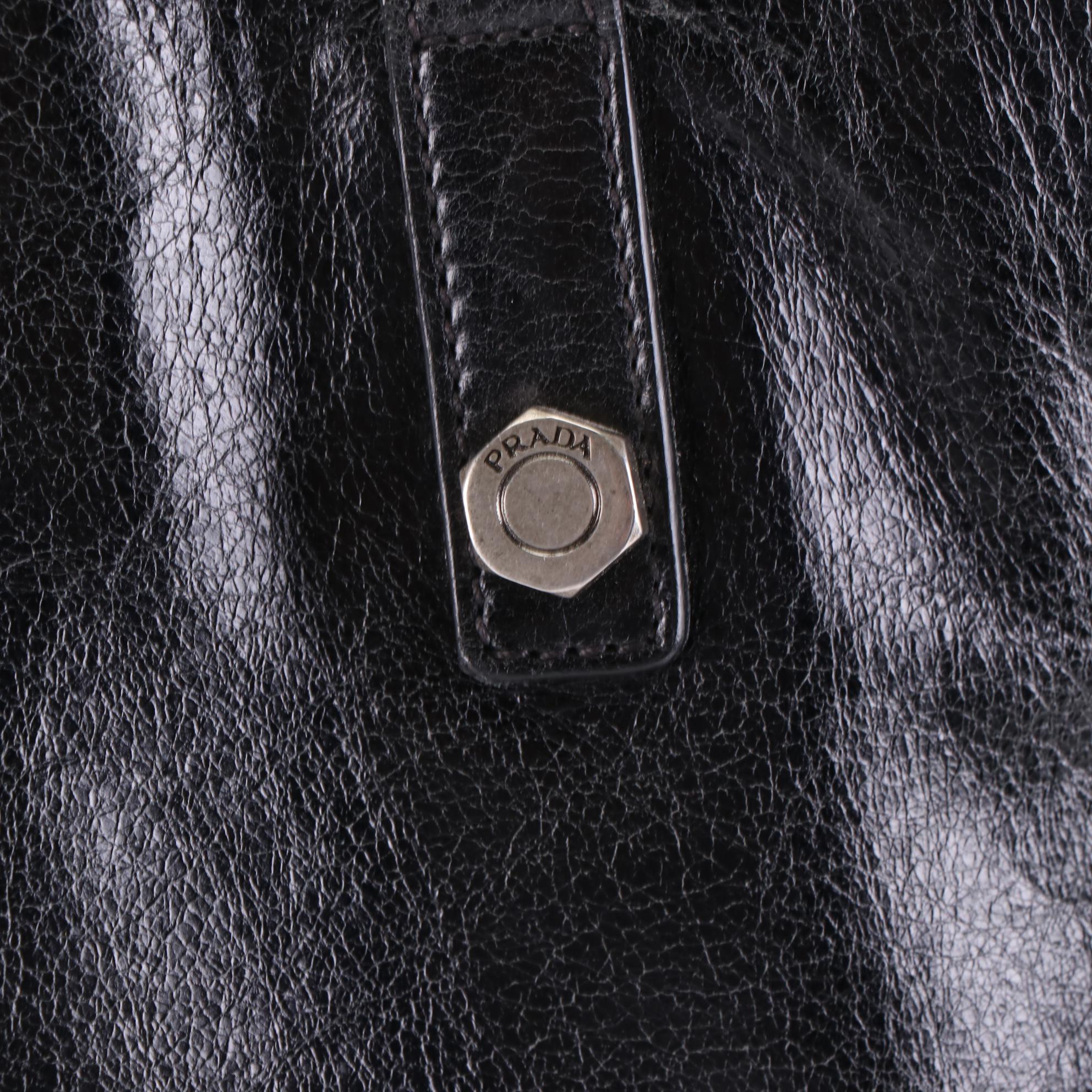 Prada Skull Tote in Leather