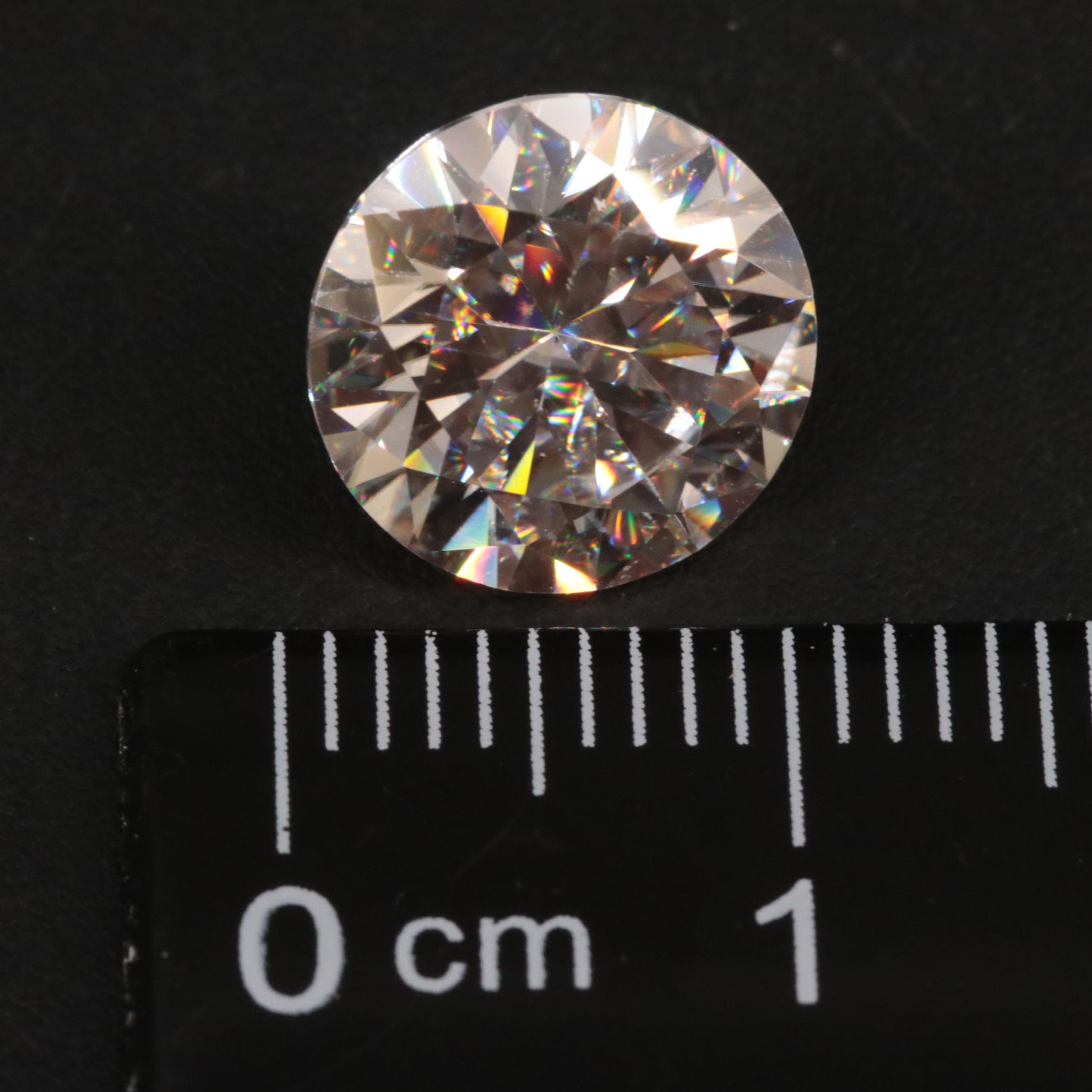 Loose 3.36 CT Moissanite