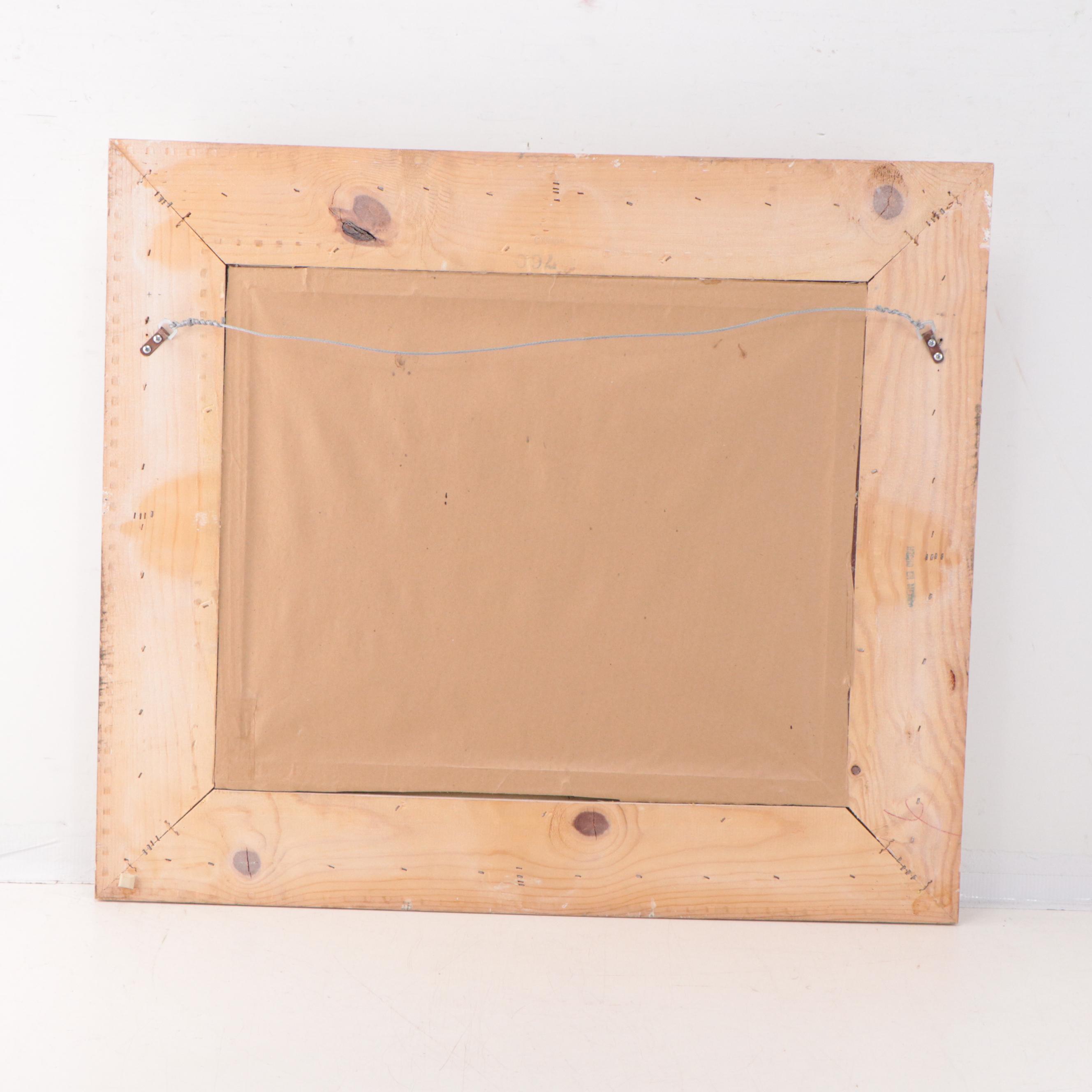 Robert Linn Floral Still Life Oil Painting, Late 20th Century