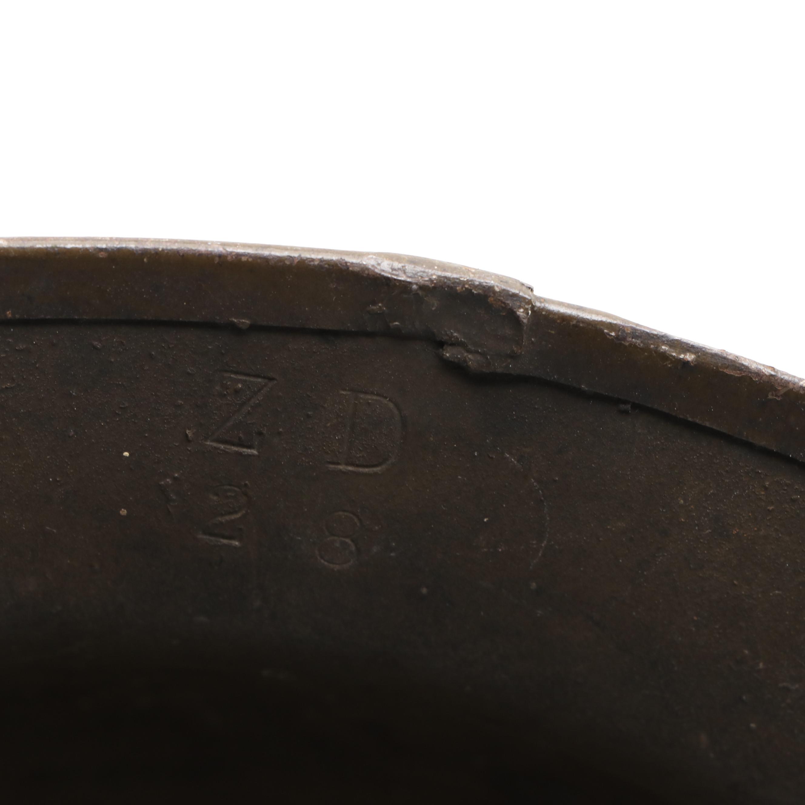 WWI Era United Stated M1917 Brodie Helmet