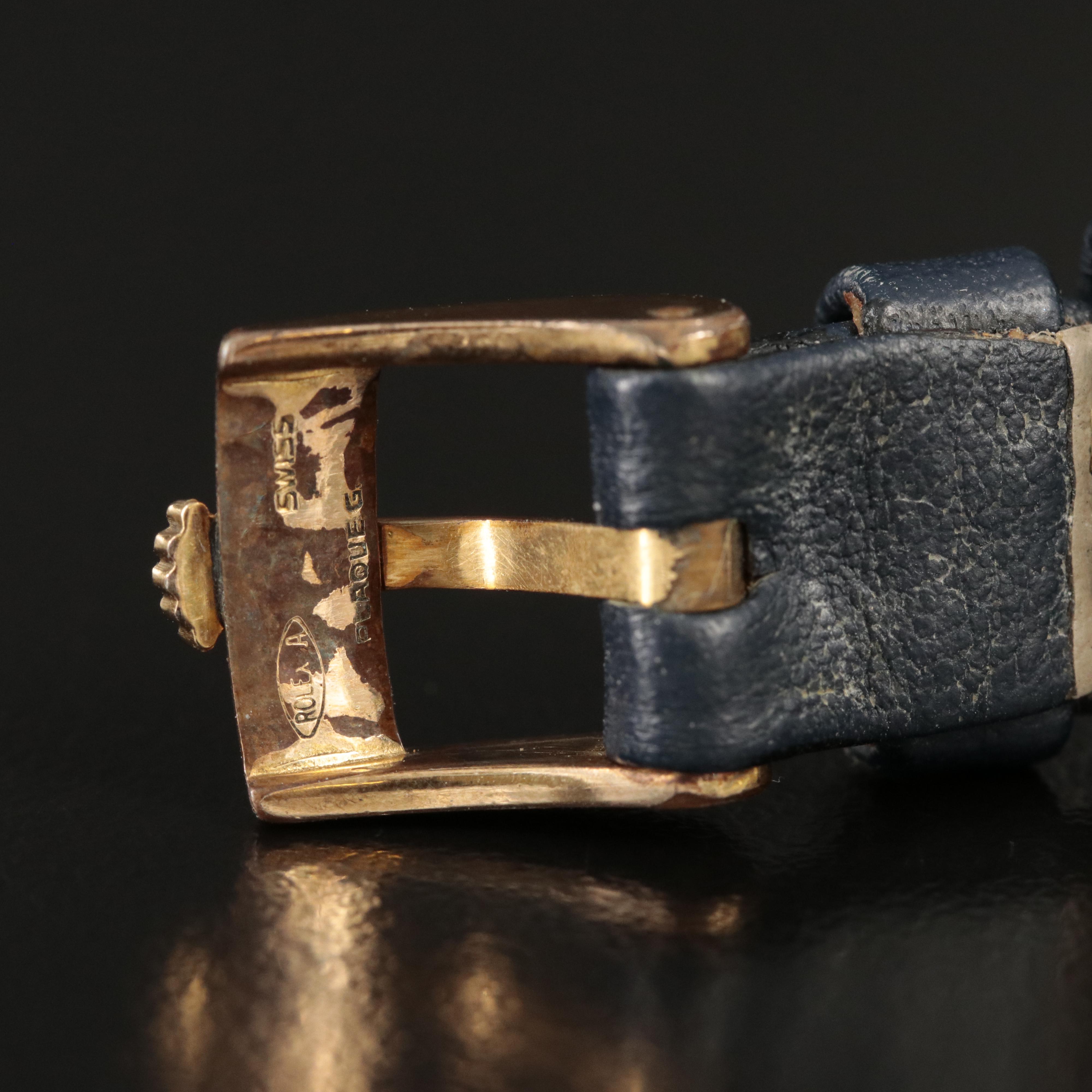 18K Rolex Cellini Blue Gradation Watch