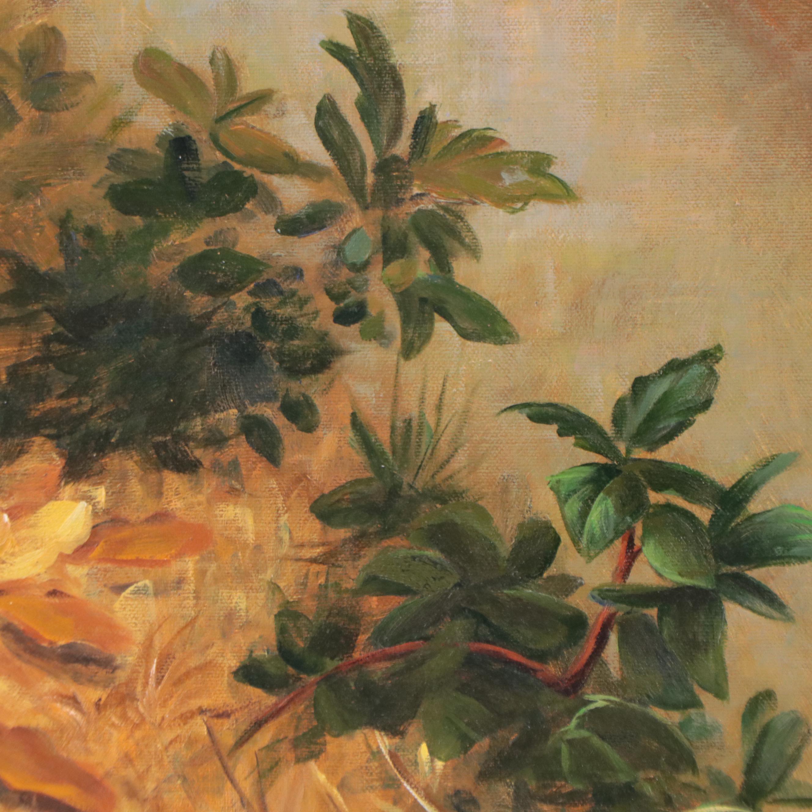 Oil Painting After William-Adolphe Bouguereau "Meditation"