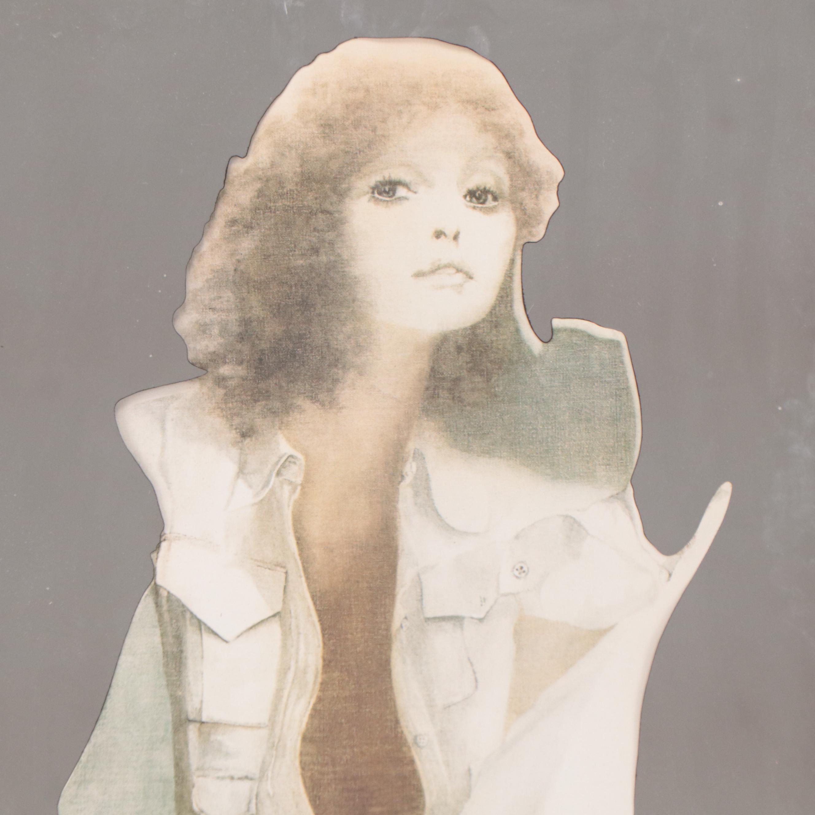 Offset Lithograph Mirrors After Rosamond of Women Portraits, 21st Century