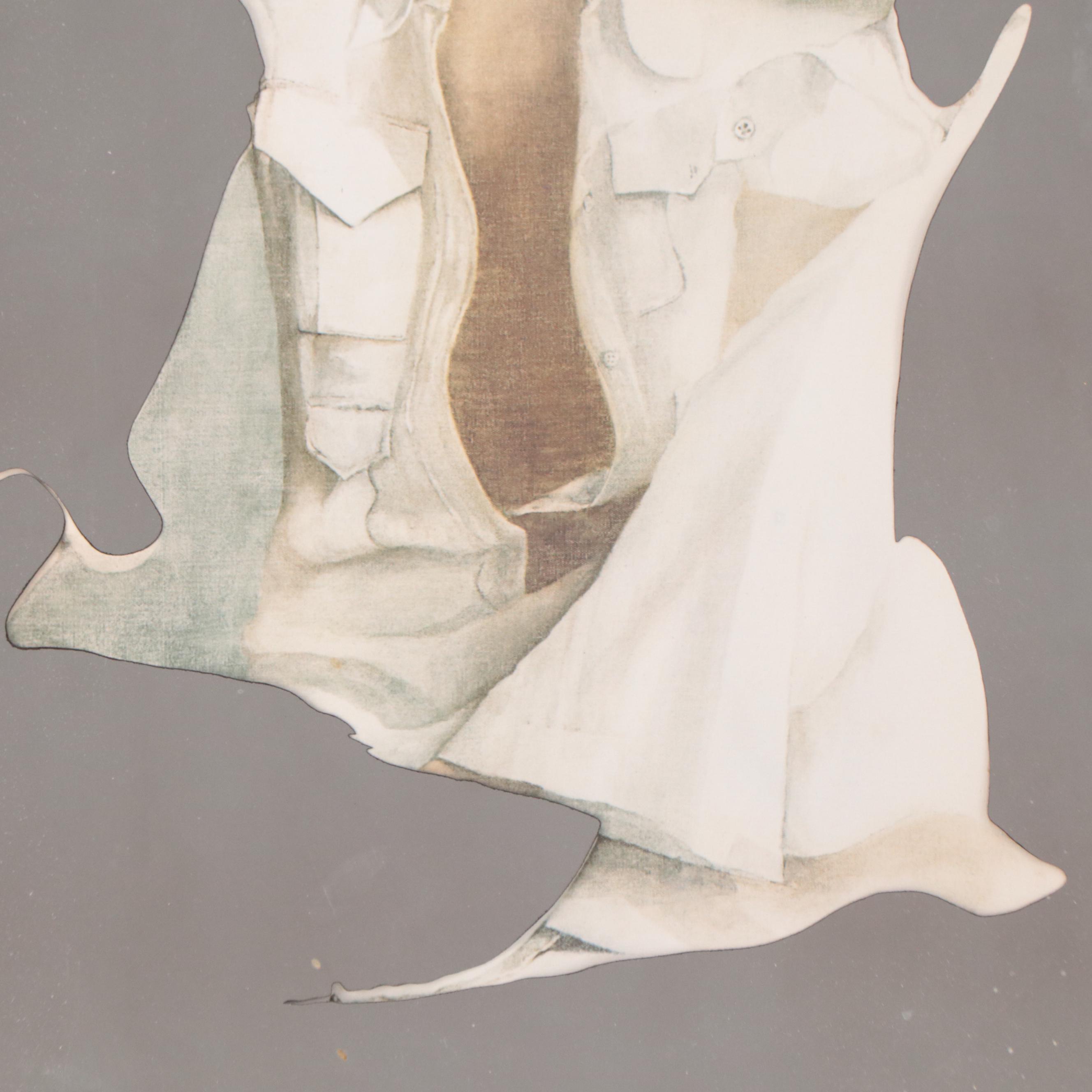 Offset Lithograph Mirrors After Rosamond of Women Portraits, 21st Century