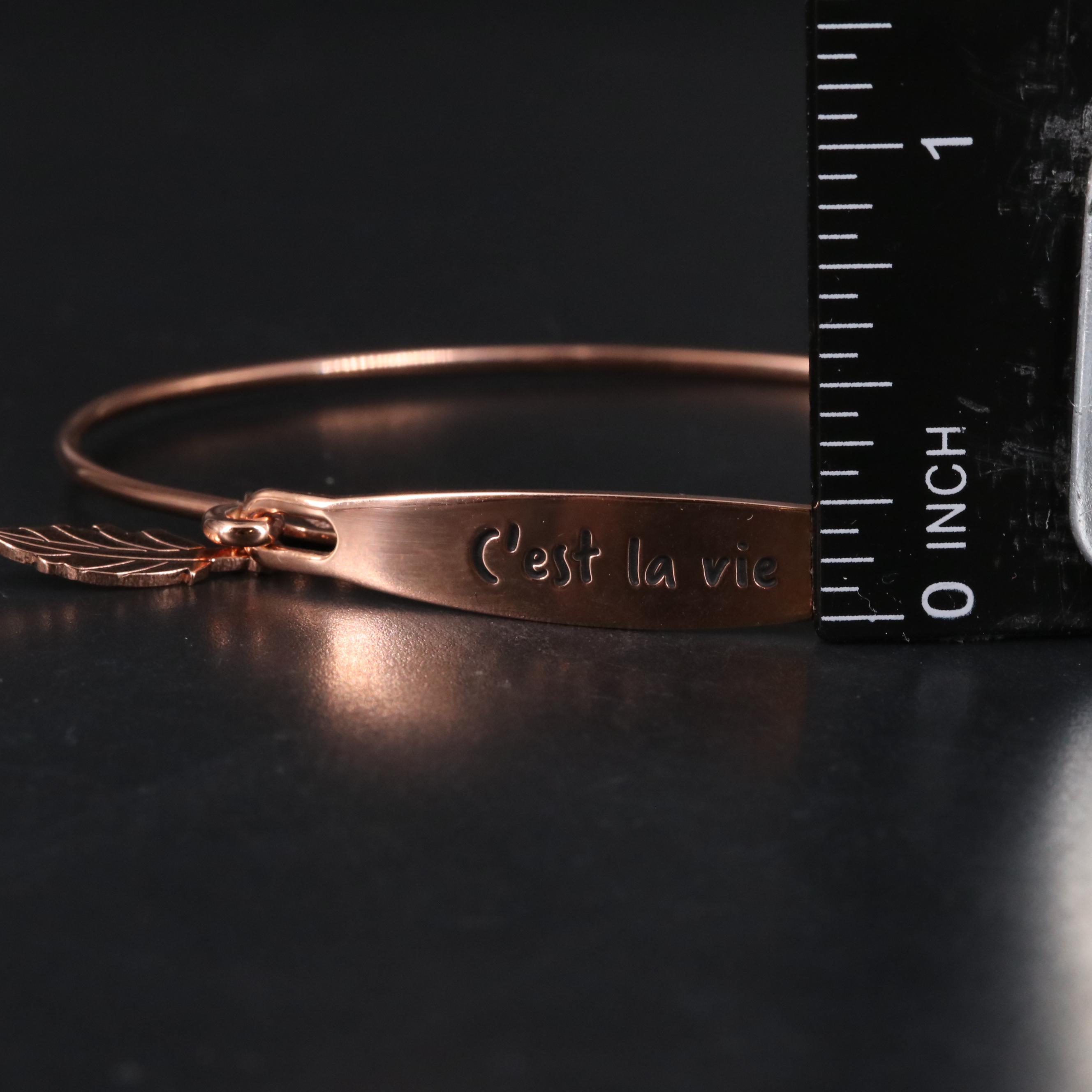 Sterling Inspirational Bracelets