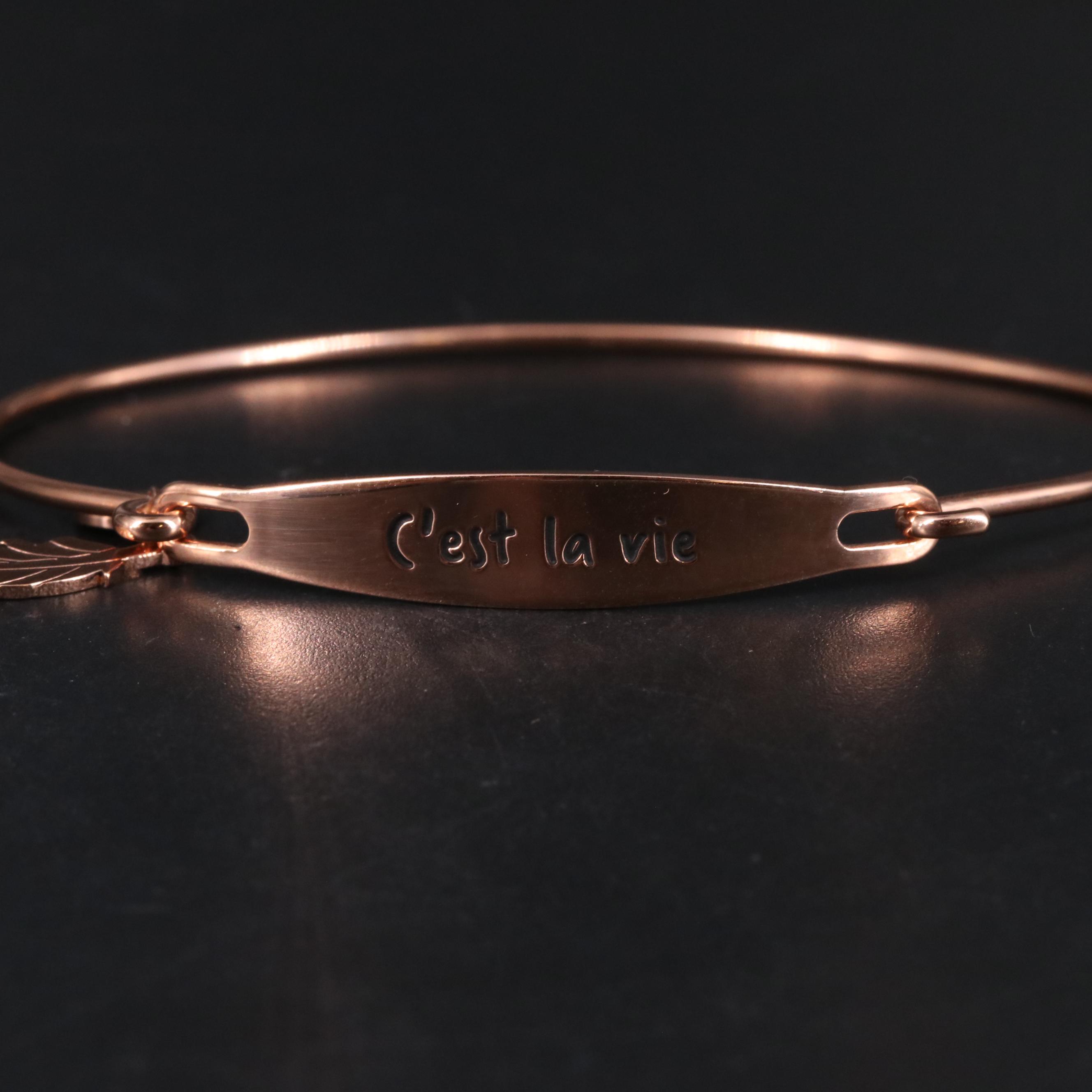 Sterling Inspirational Bracelets