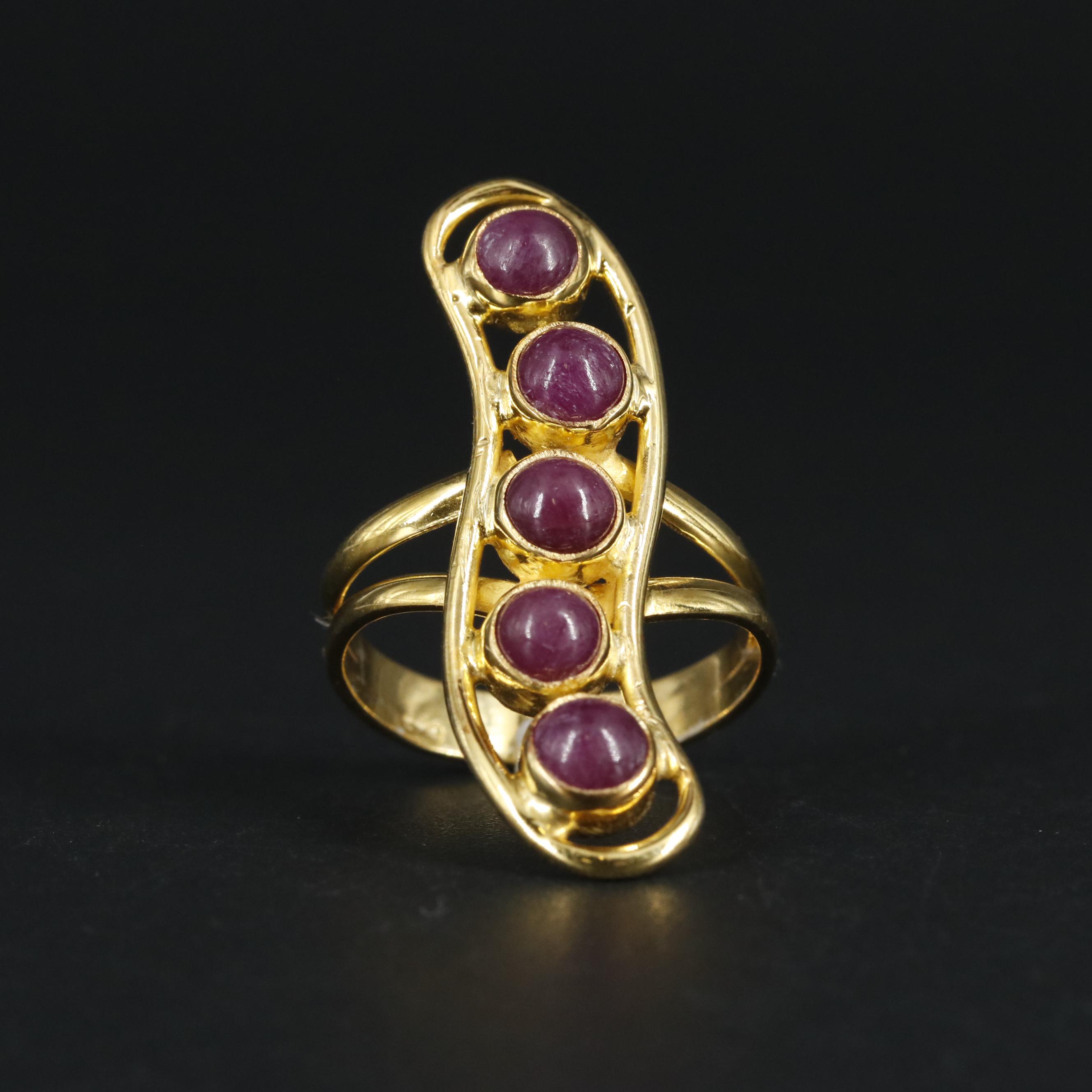 Sterling Gemstone Ring