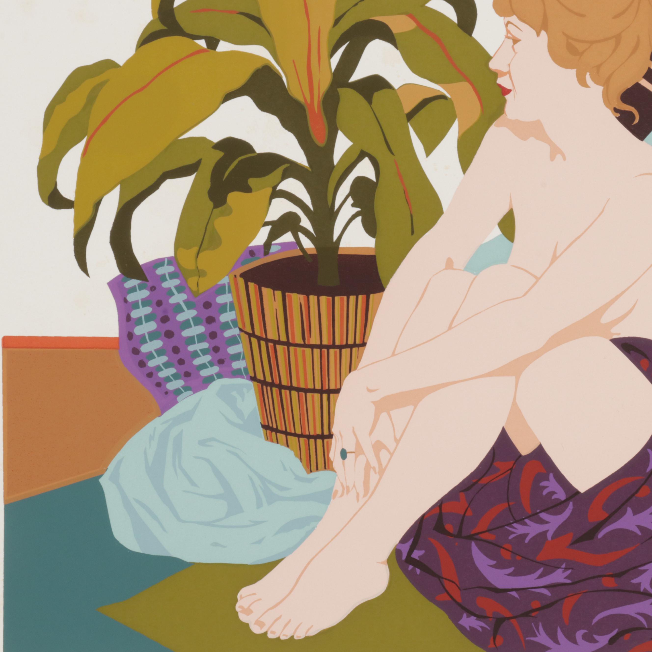 Lyn Seward Serigraph "Harmony #1," Late 20th Century