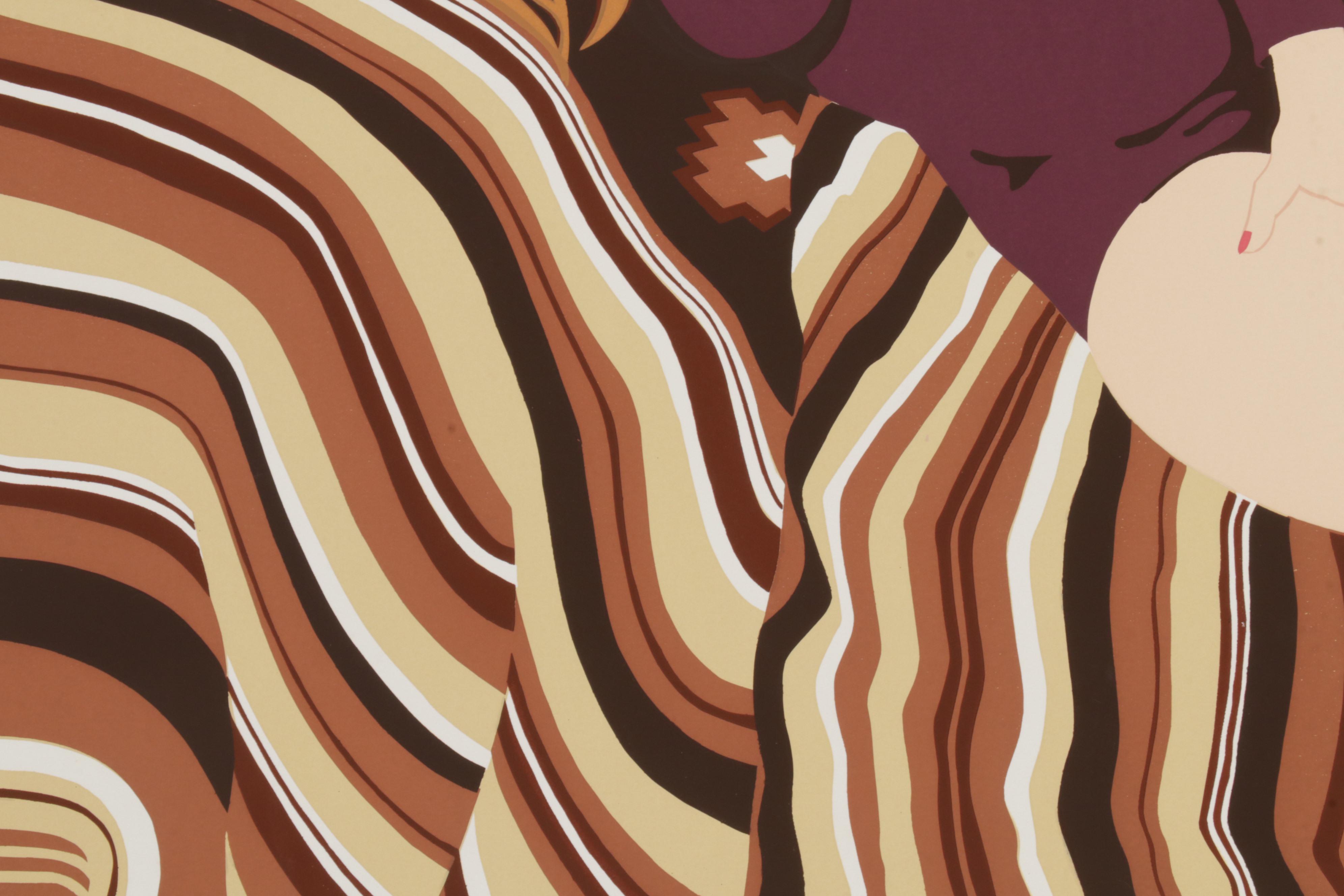 Lyn Seward Serigraph "Day Dreams," Late 20th Century